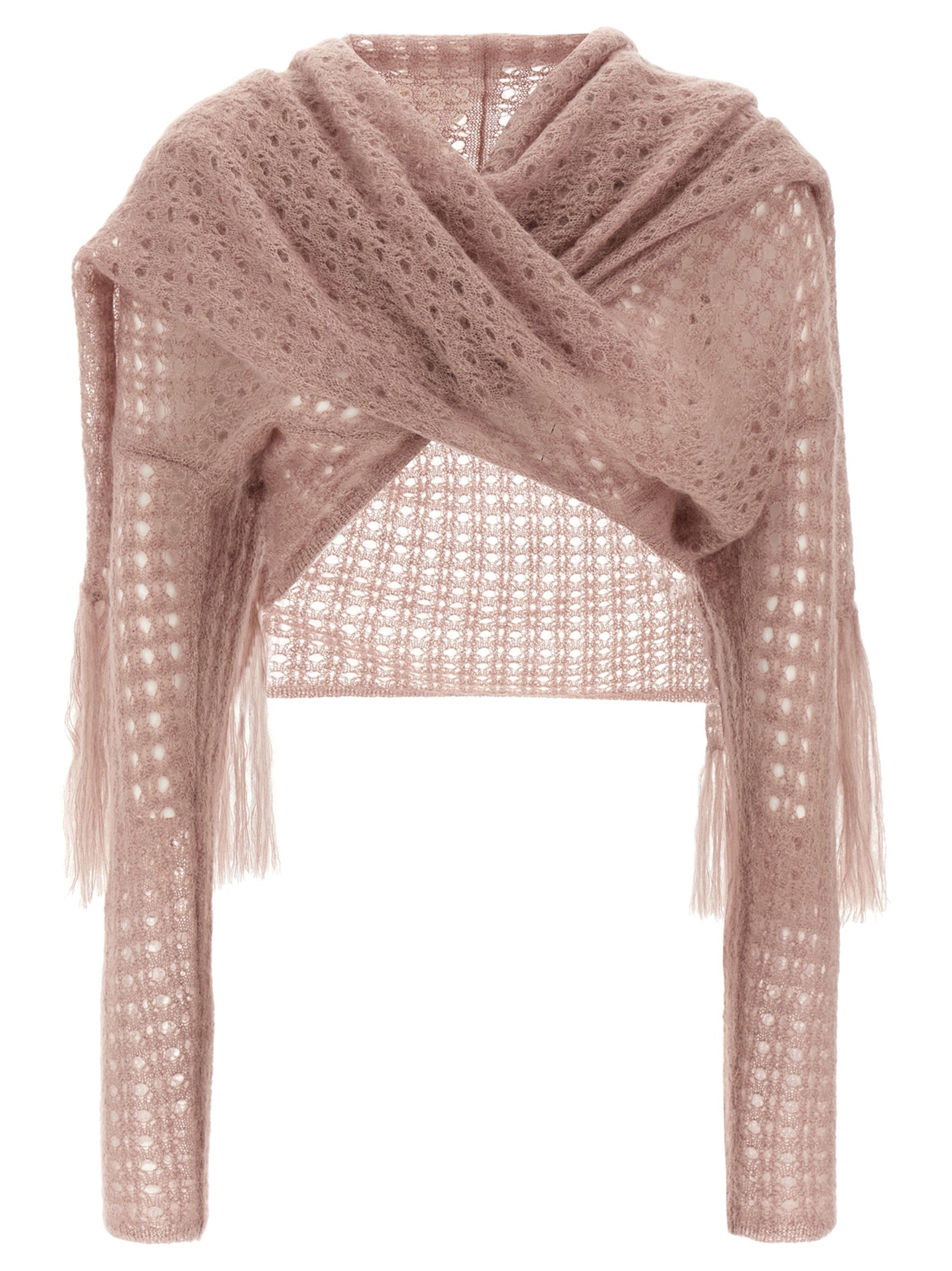 Fabiana Filippi Scarf Cardigan