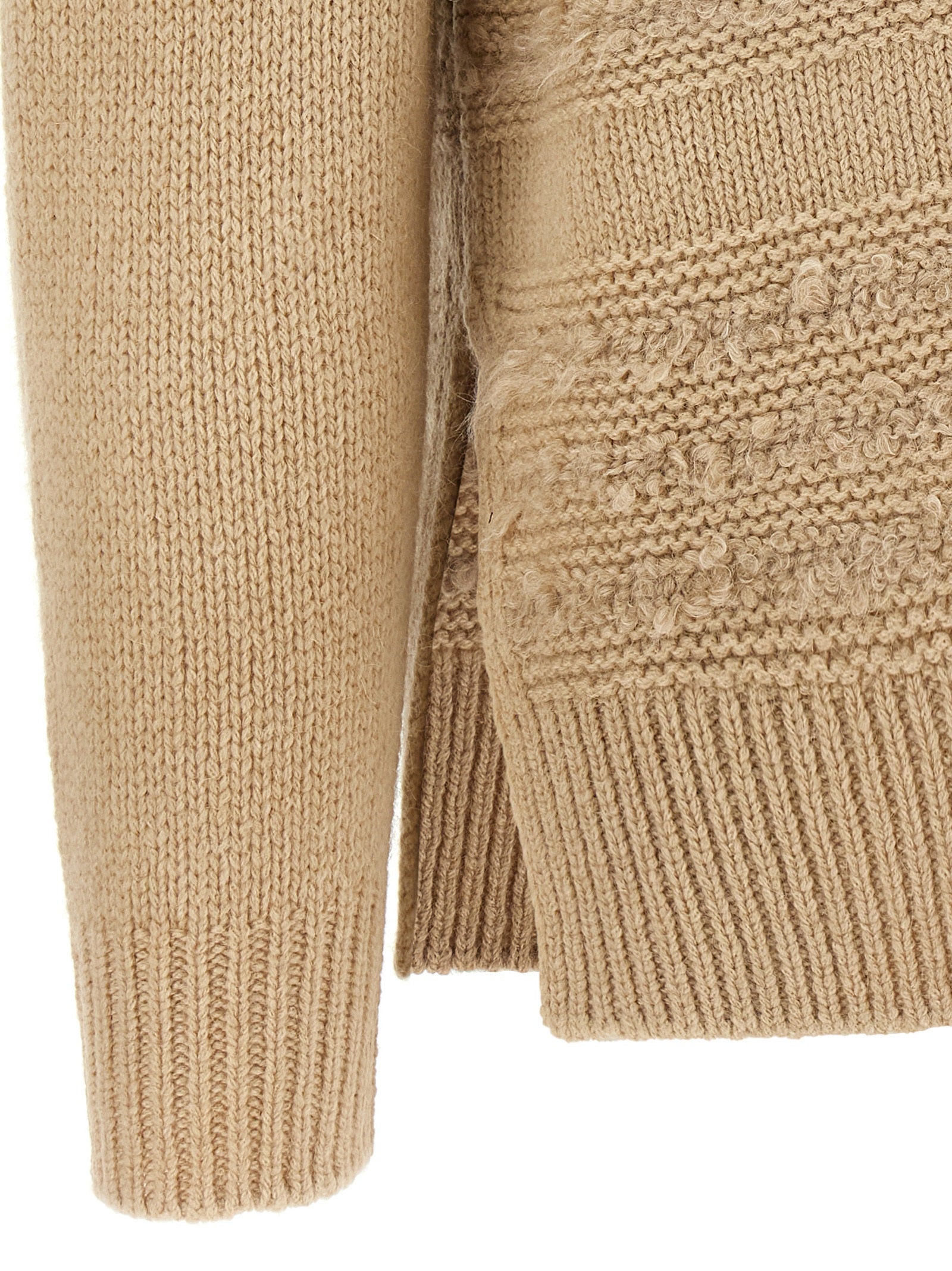 Fabiana Filippi Bouclé Insert Sweater