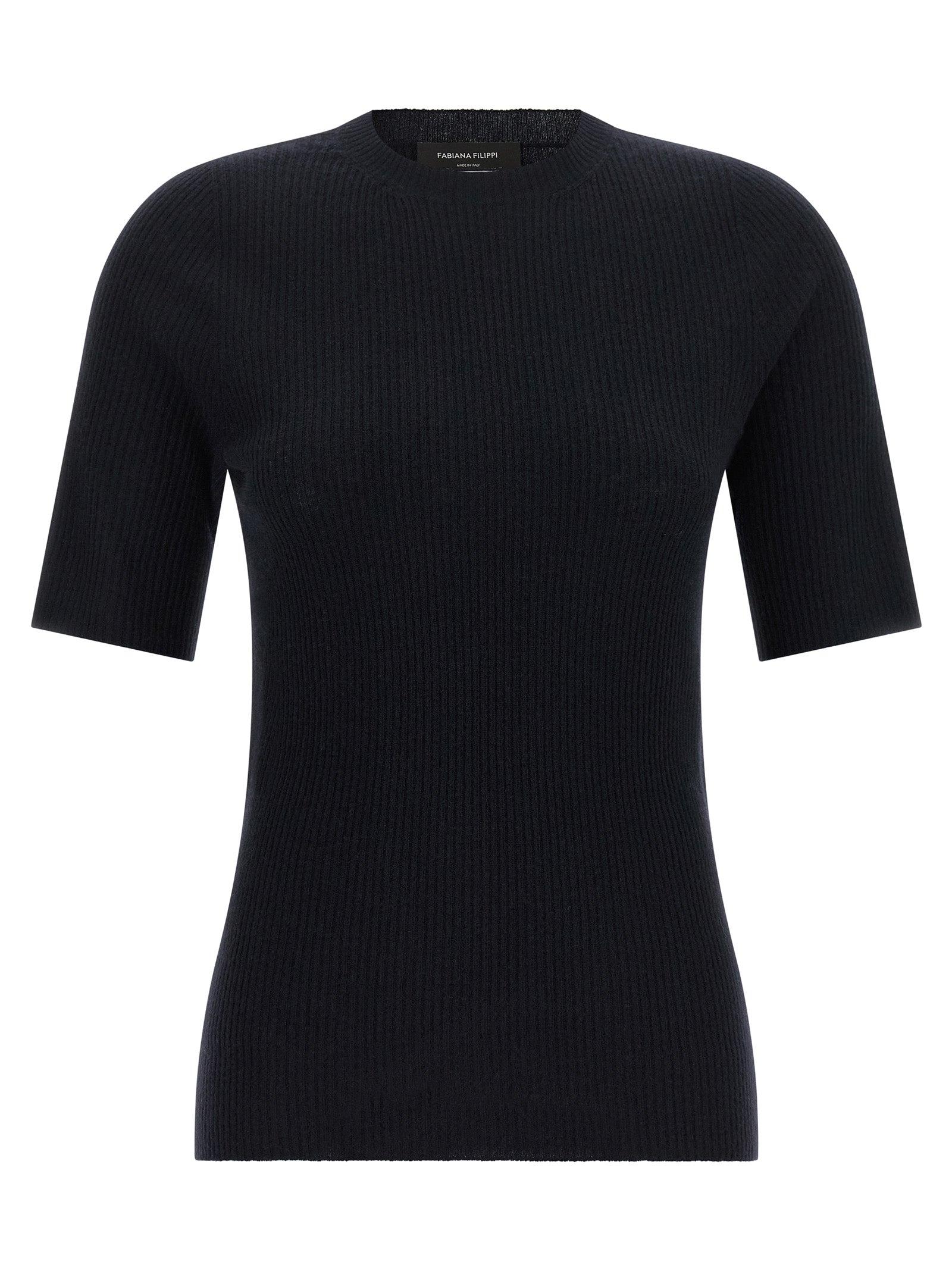 Fabiana Filippi Ribbed Knit T-Shirt