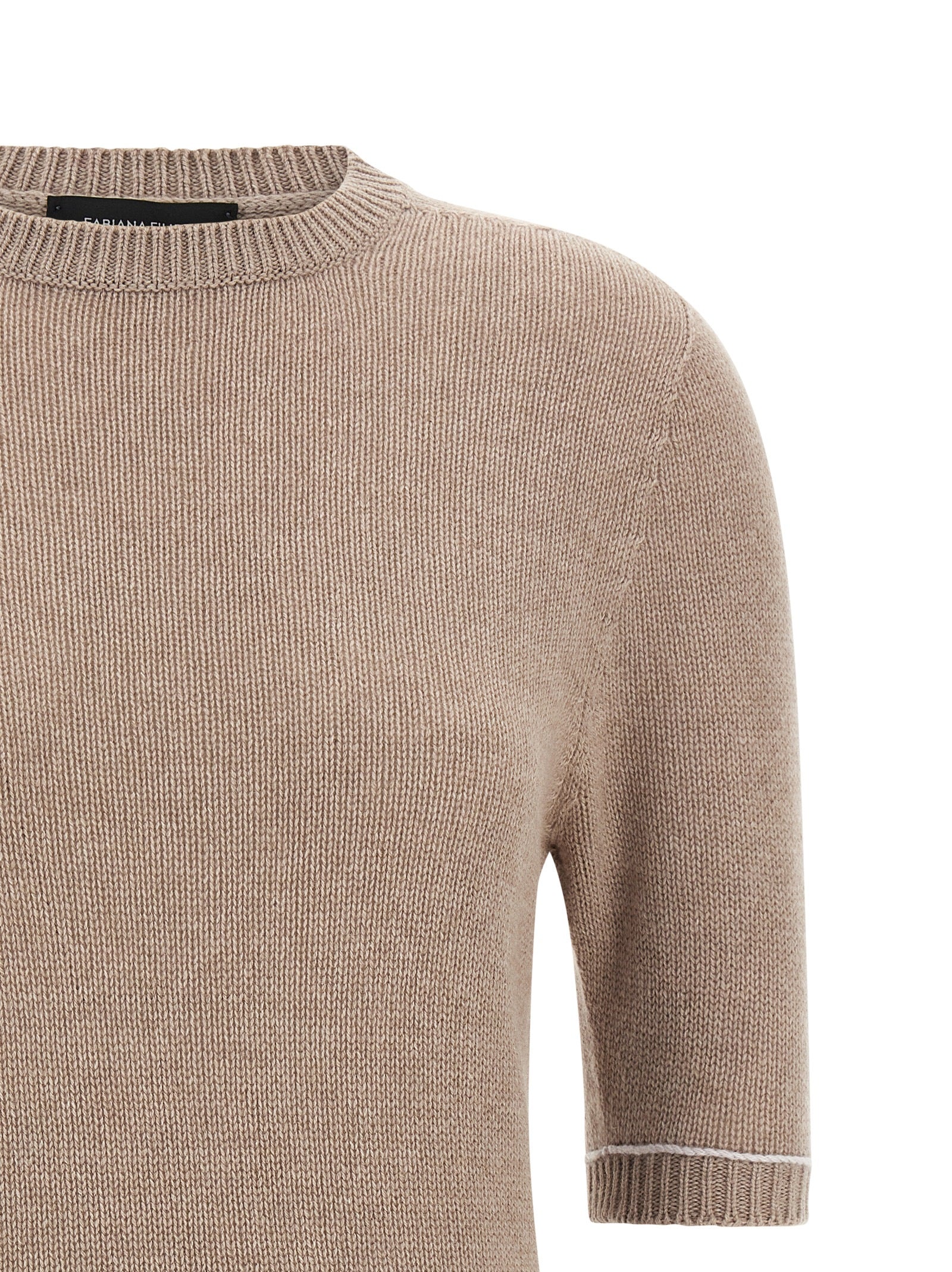 Fabiana Filippi Gauze 'Platinum' Sweater