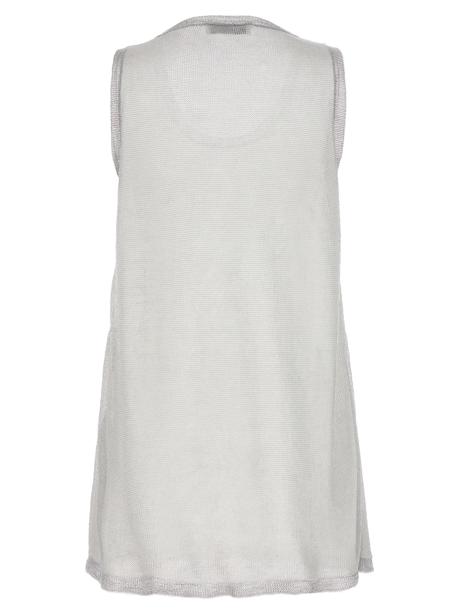 Fabiana Filippi Laminated Yarn Tank Top