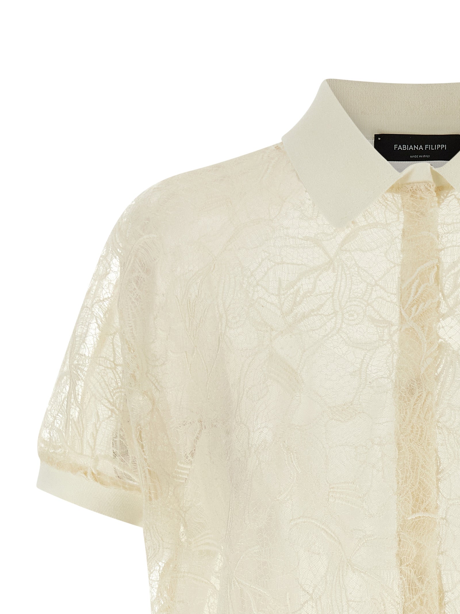 Fabiana Filippi Organza Lace Cardigan