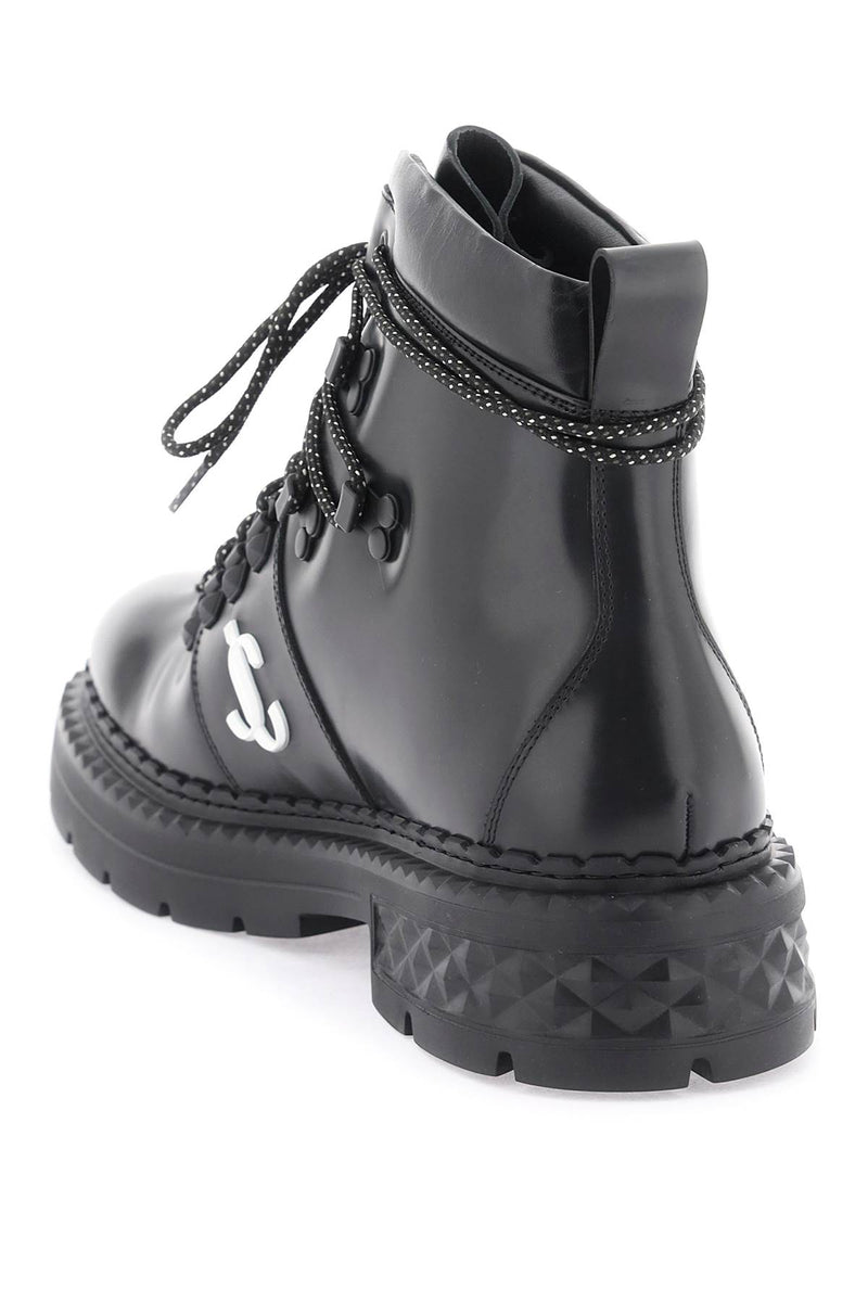 Jimmy Choo 'Marlow' Hiking Boots Black