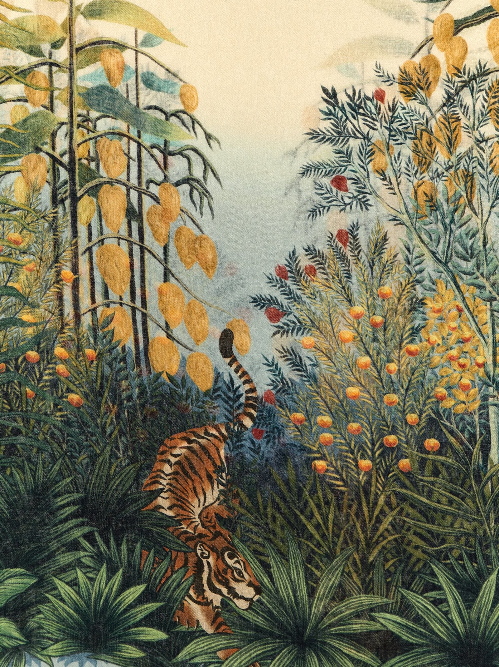 Etro 'Henri Rousseau' Print Scarf