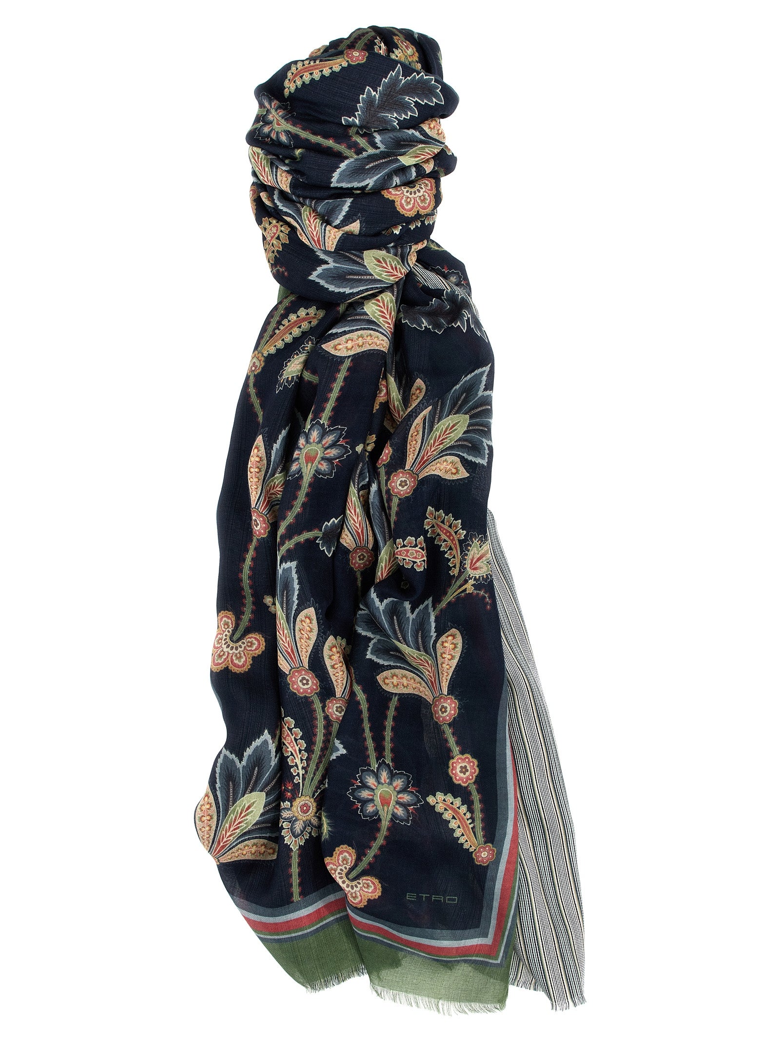 Etro Patterned Reversible Scarf