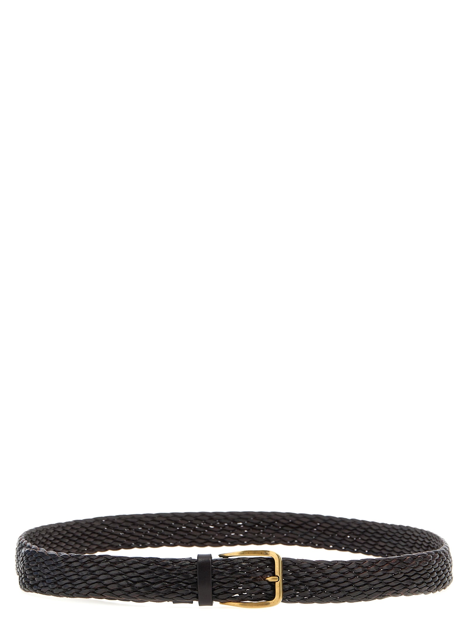 Brunello Cucinelli Braided Leather Belt