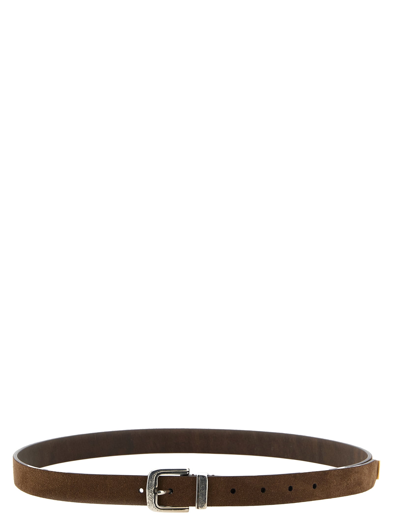 Brunello Cucinelli Inverted Leather Belt