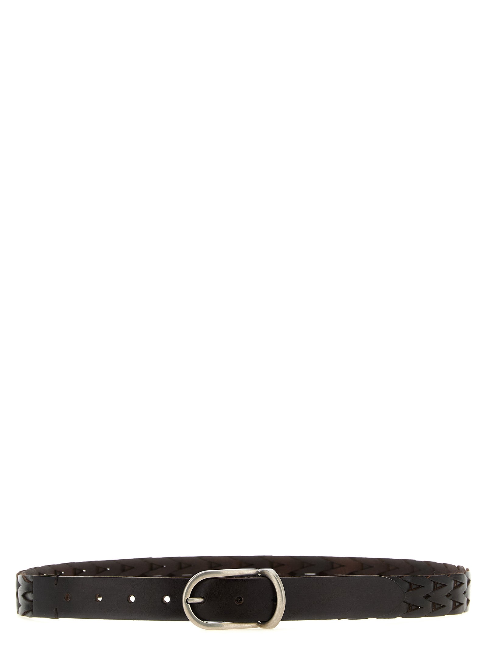 Brunello Cucinelli Braided Leather Belt