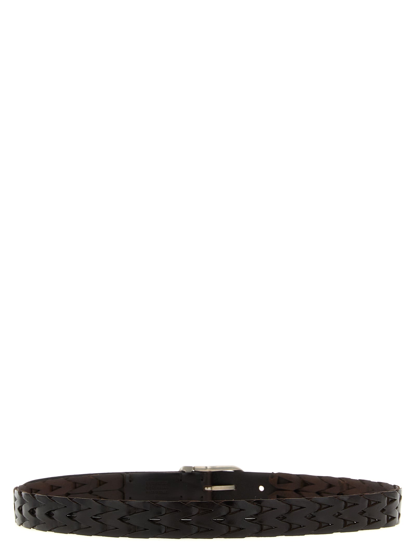 Brunello Cucinelli Braided Leather Belt