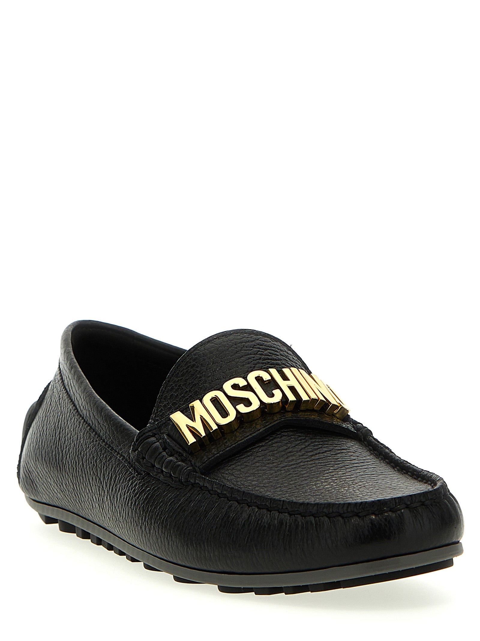 Moschino Logo Loafers