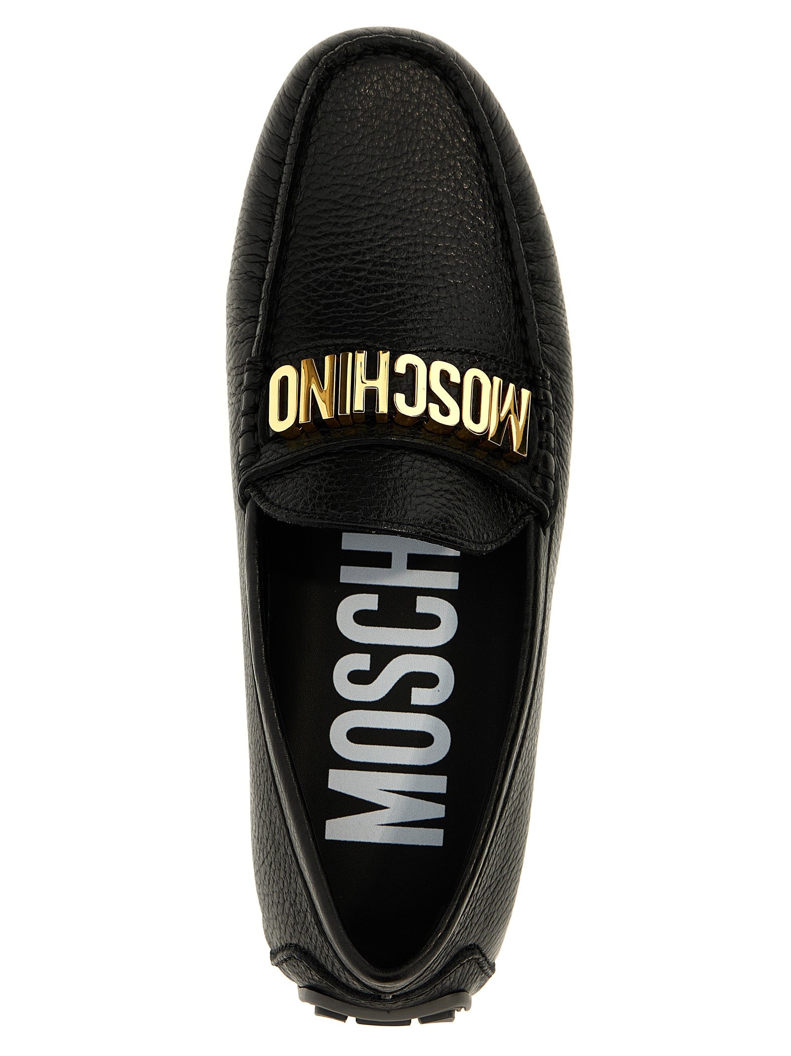 Moschino Logo Loafers