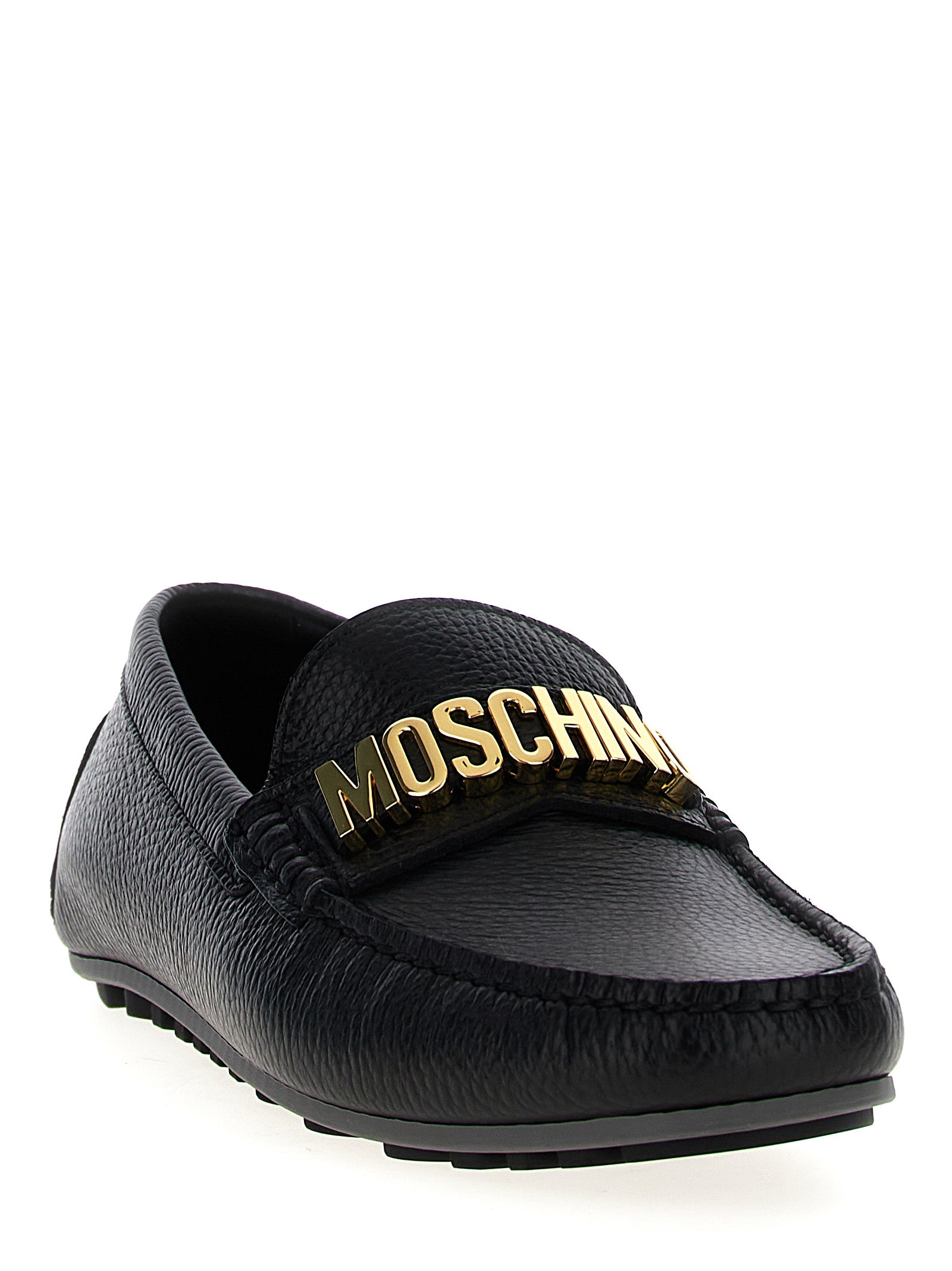 Moschino 'Lettering' Loafers