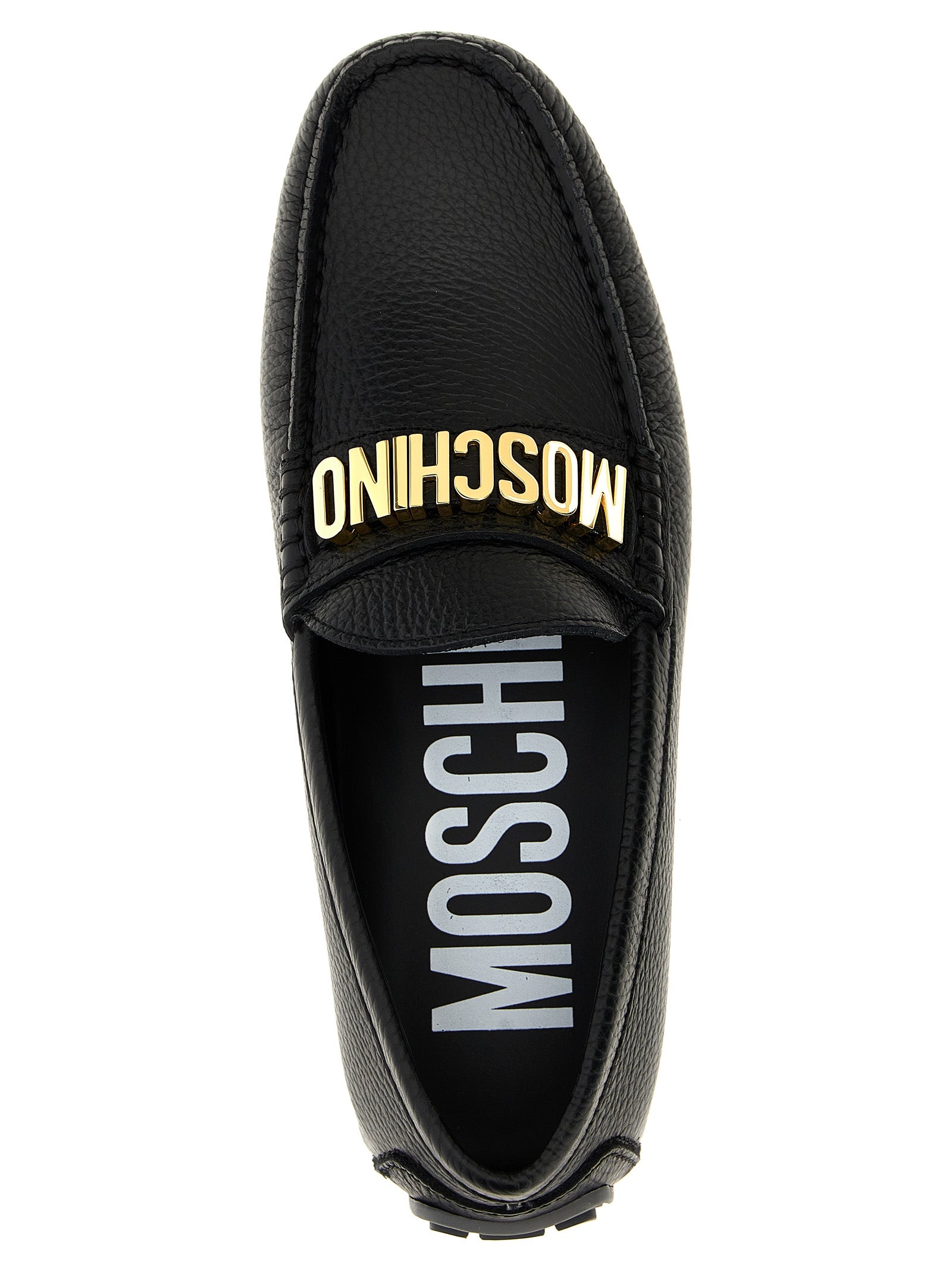 Moschino 'Lettering' Loafers