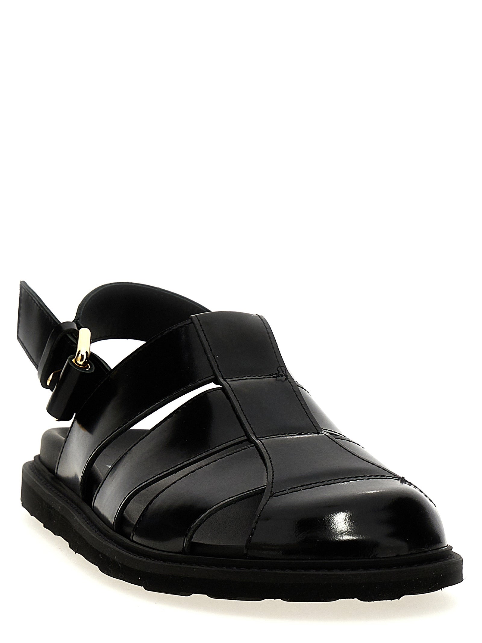 Moschino Leather Sandals