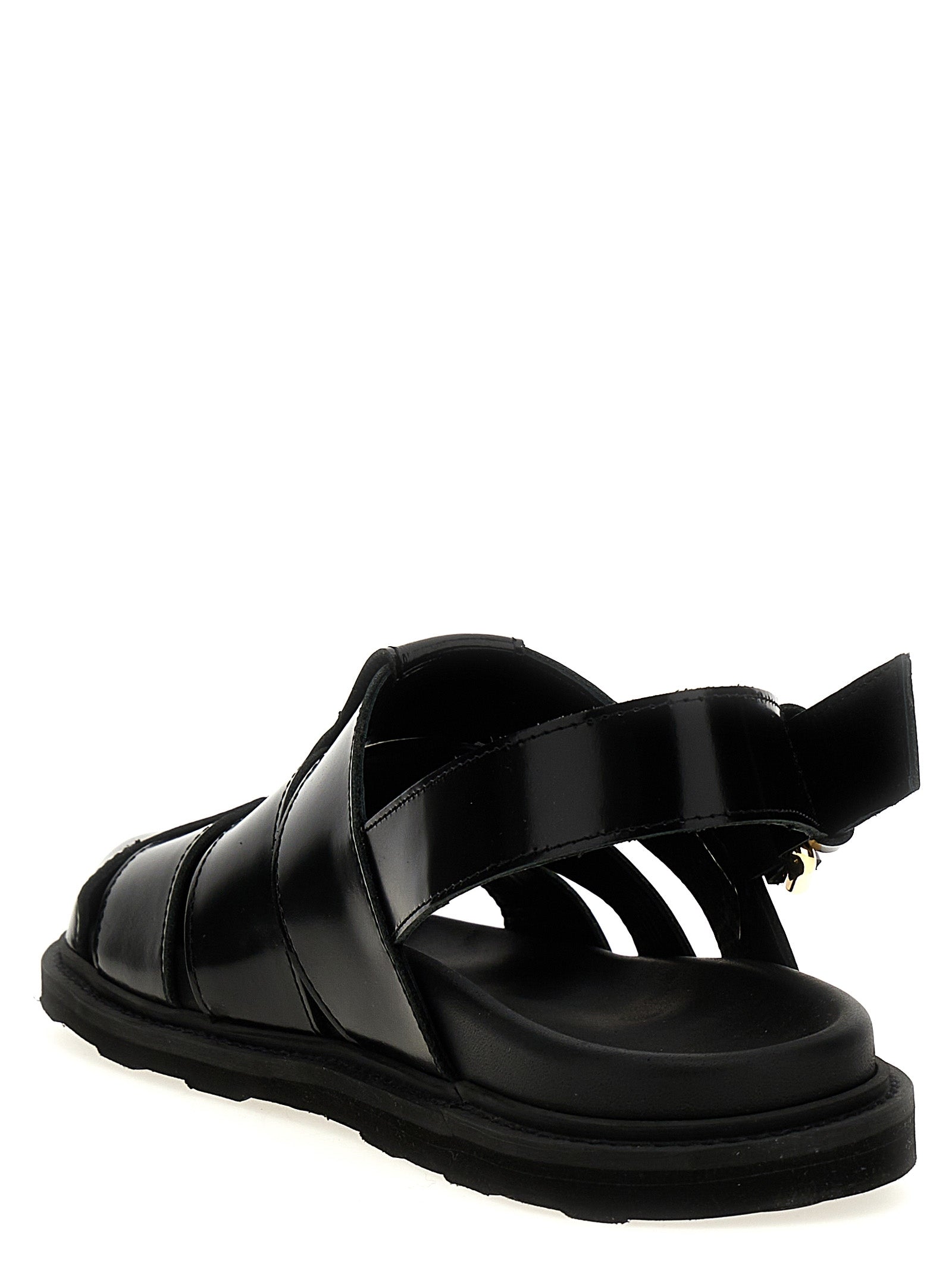 Moschino Leather Sandals