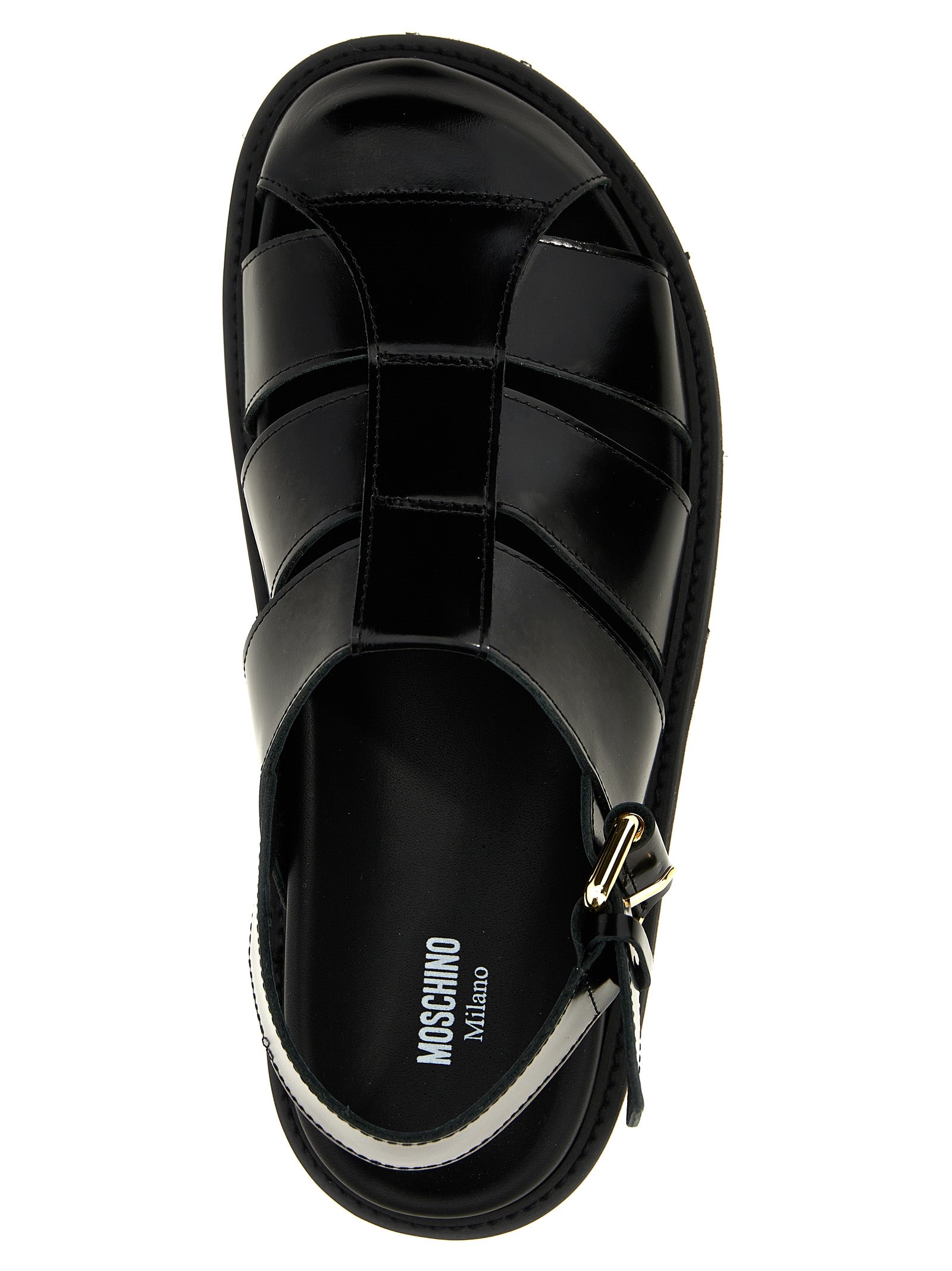 Moschino Leather Sandals