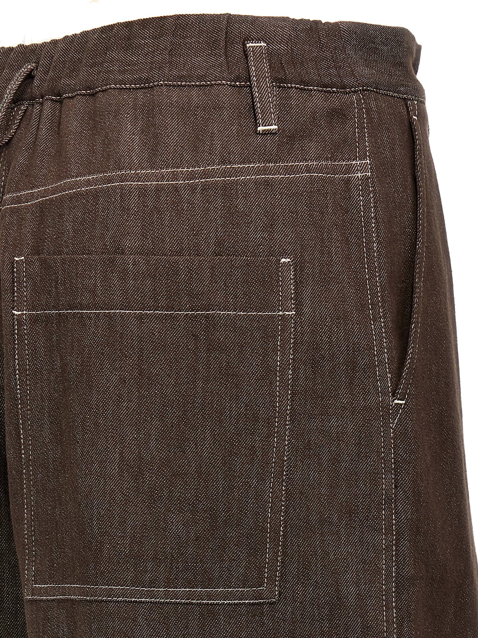 Brunello Cucinelli 'A-Line Pleated' Pants