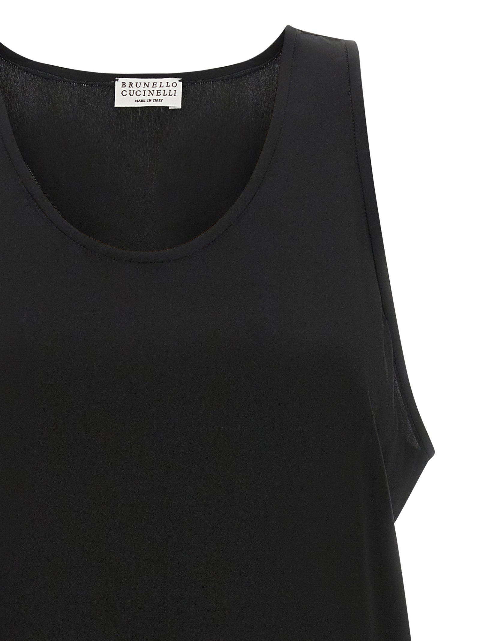 Brunello Cucinelli 'Monile' Silk Top