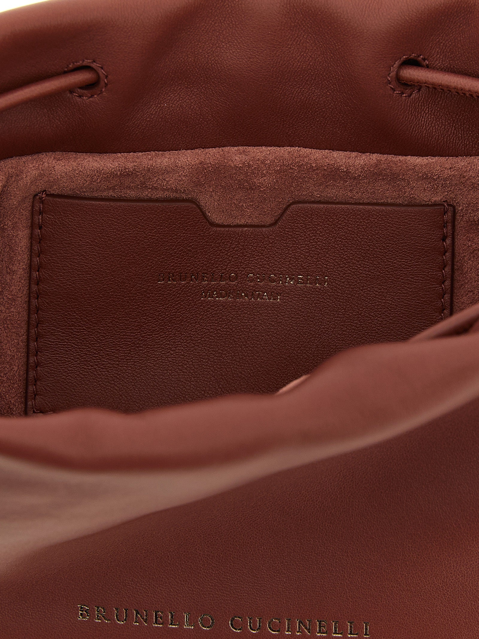 Brunello Cucinelli 'Bucket Mellow' Mini Crossbody Bag