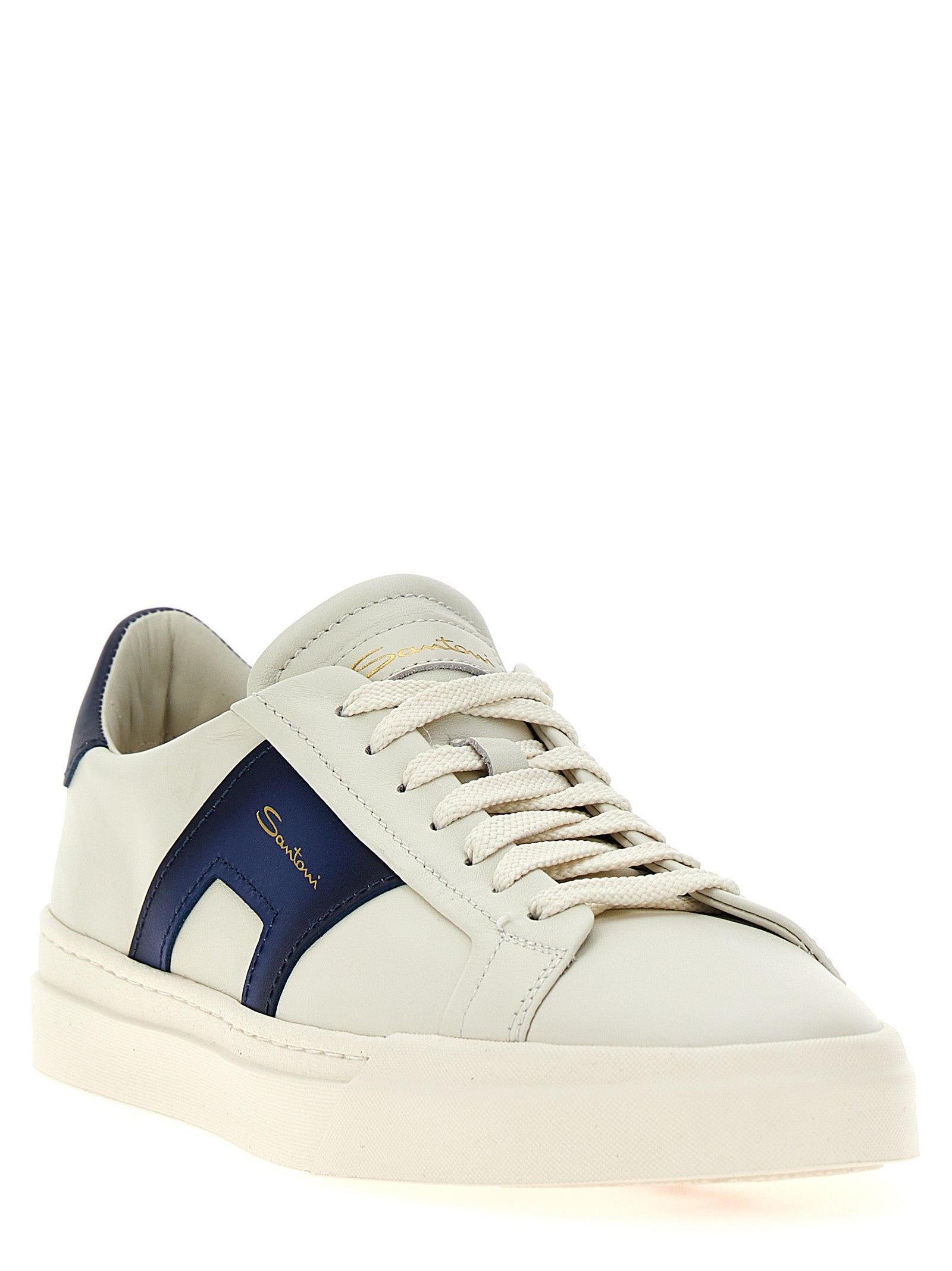 Santoni 'Double Buckle' Sneakers