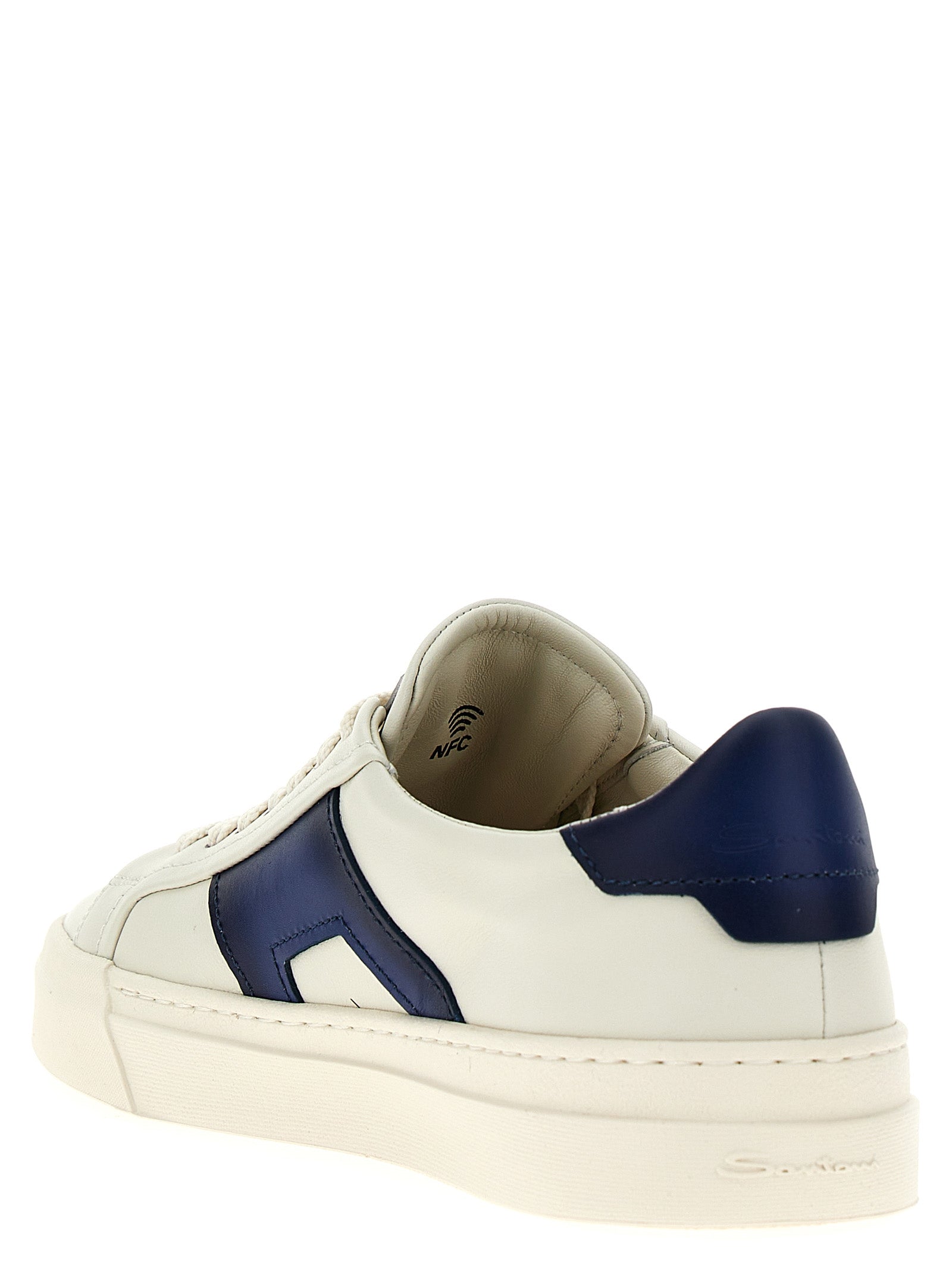 Santoni 'Double Buckle' Sneakers