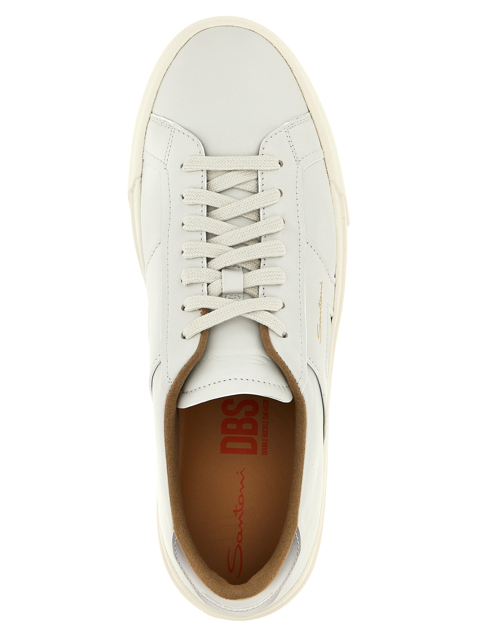 Santoni Leather Sneakers