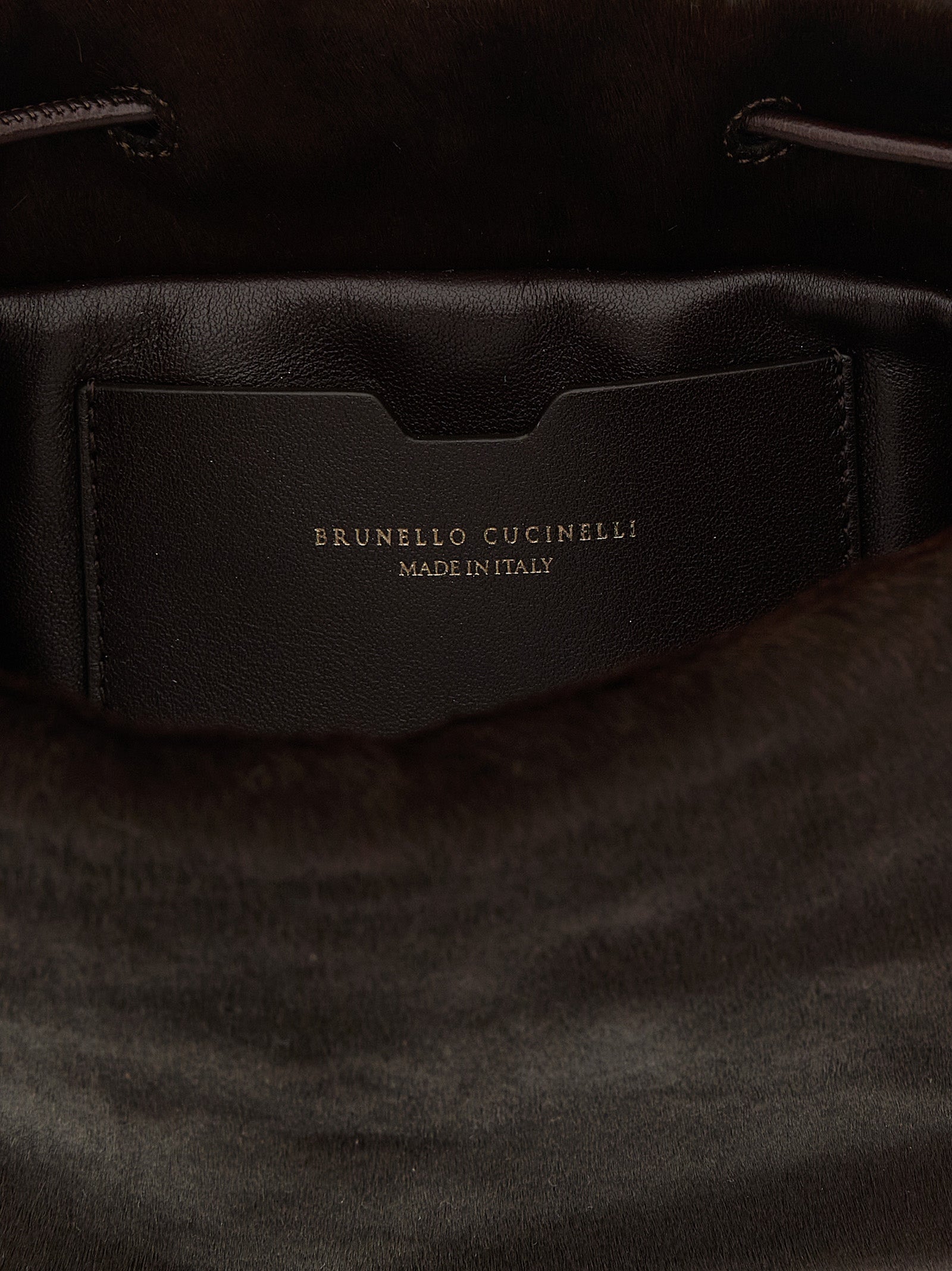 Brunello Cucinelli 'Bucket Mellow' Mini Crossbody Bag