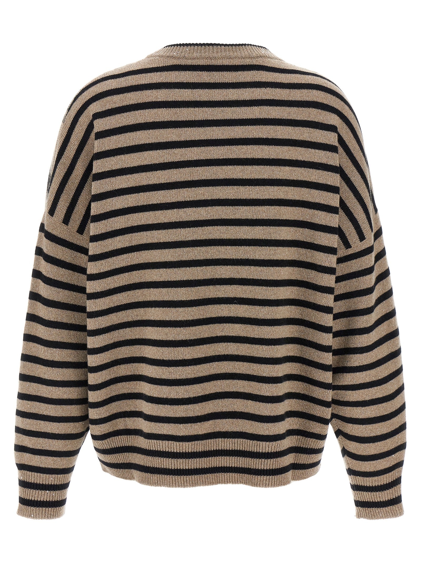 Brunello Cucinelli Sequin Striped Sweater