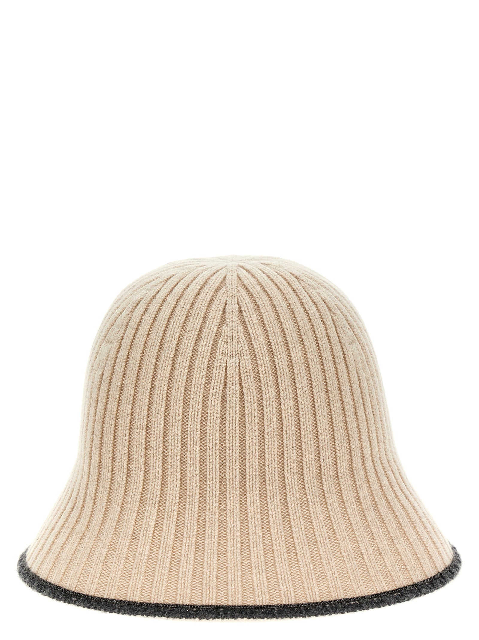 Brunello Cucinelli Ribbed Knit Bucket Hat