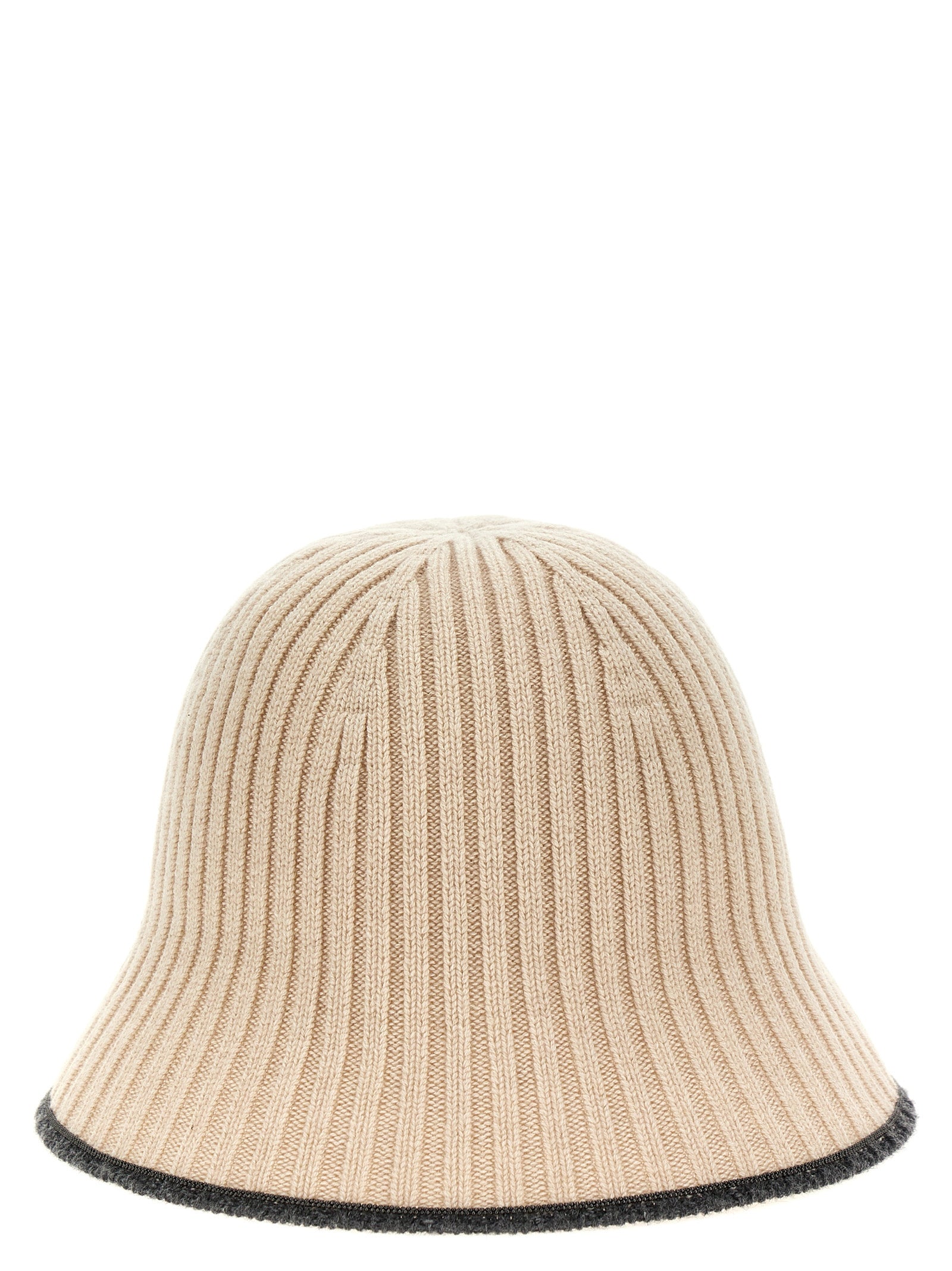 Brunello Cucinelli Ribbed Knit Bucket Hat