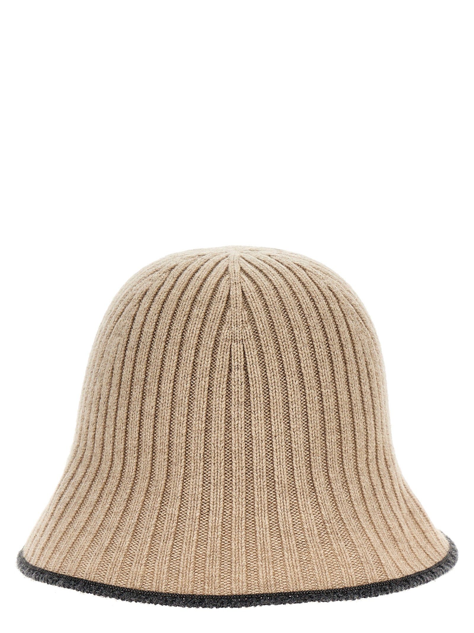 Brunello Cucinelli Ribbed Knit Bucket Hat