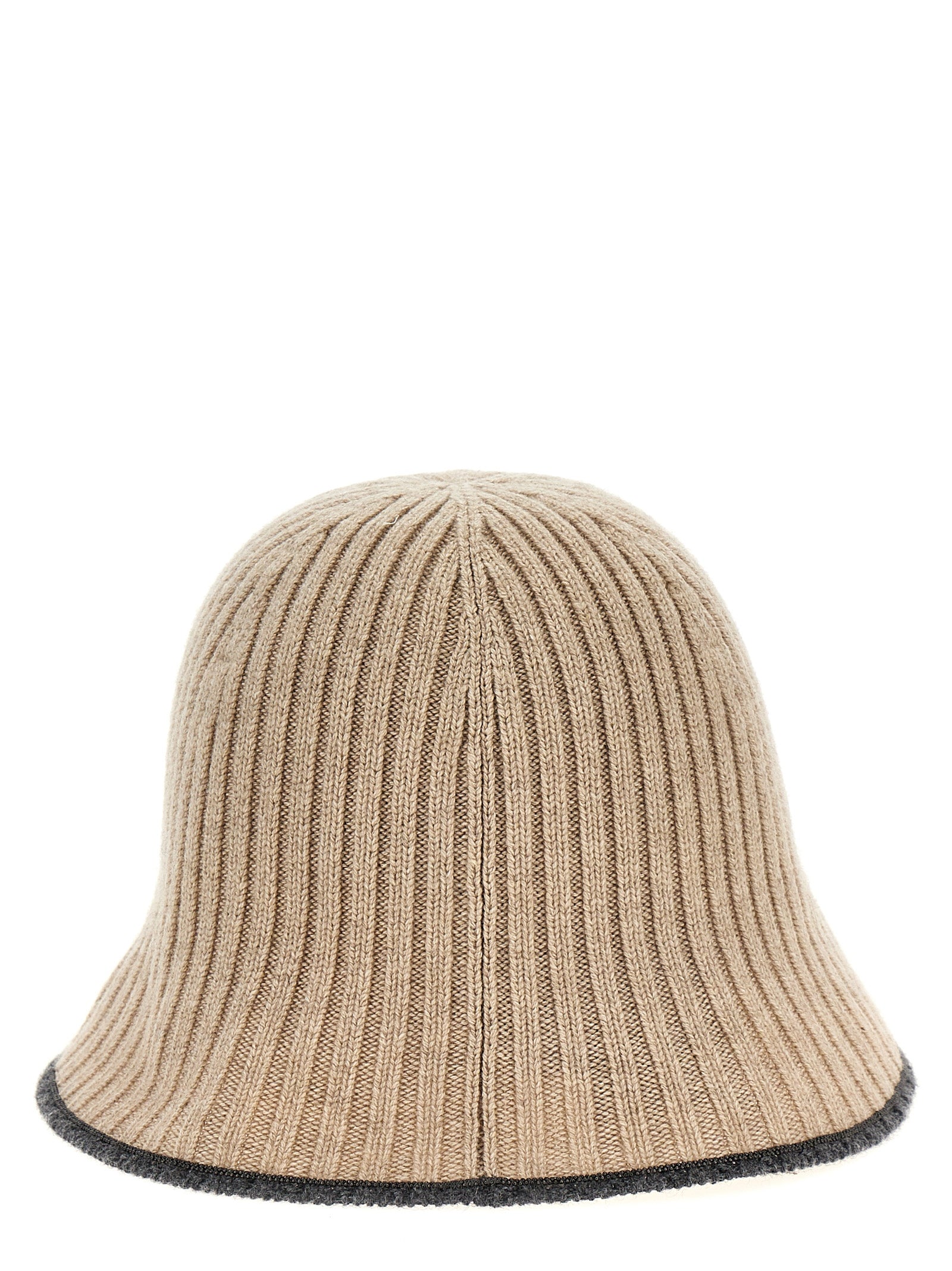 Brunello Cucinelli Ribbed Knit Bucket Hat