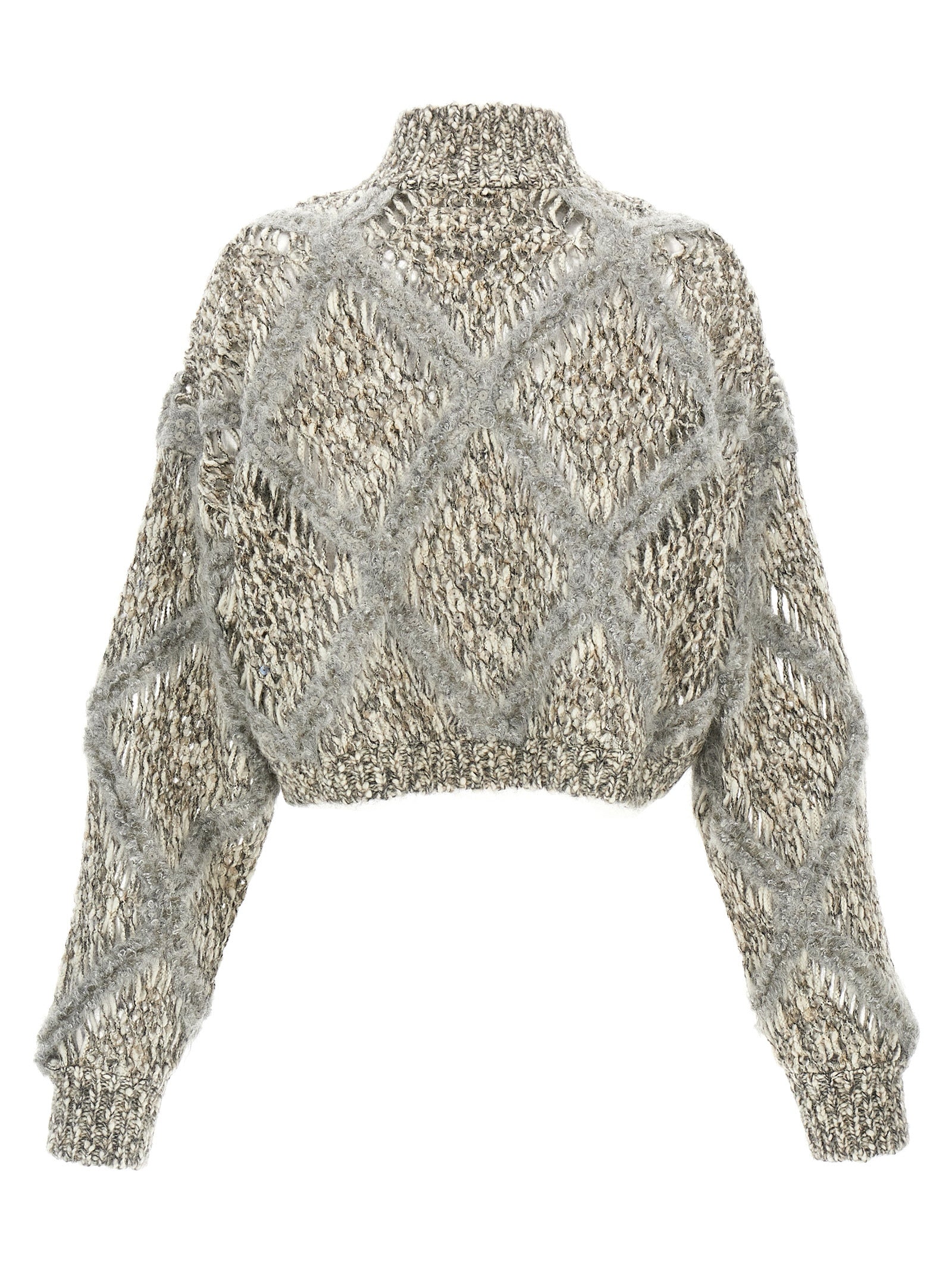 Brunello Cucinelli Sequin Cropped Cardigan