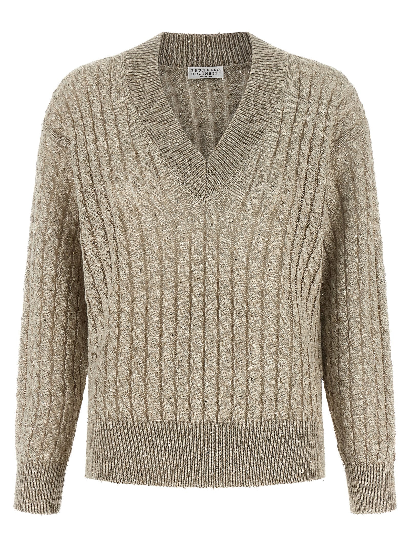 Brunello Cucinelli Micro Sequin Sweater