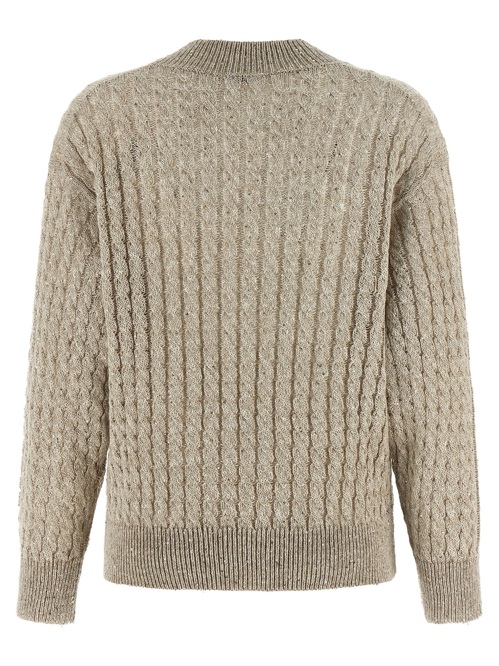 Brunello Cucinelli Micro Sequin Sweater