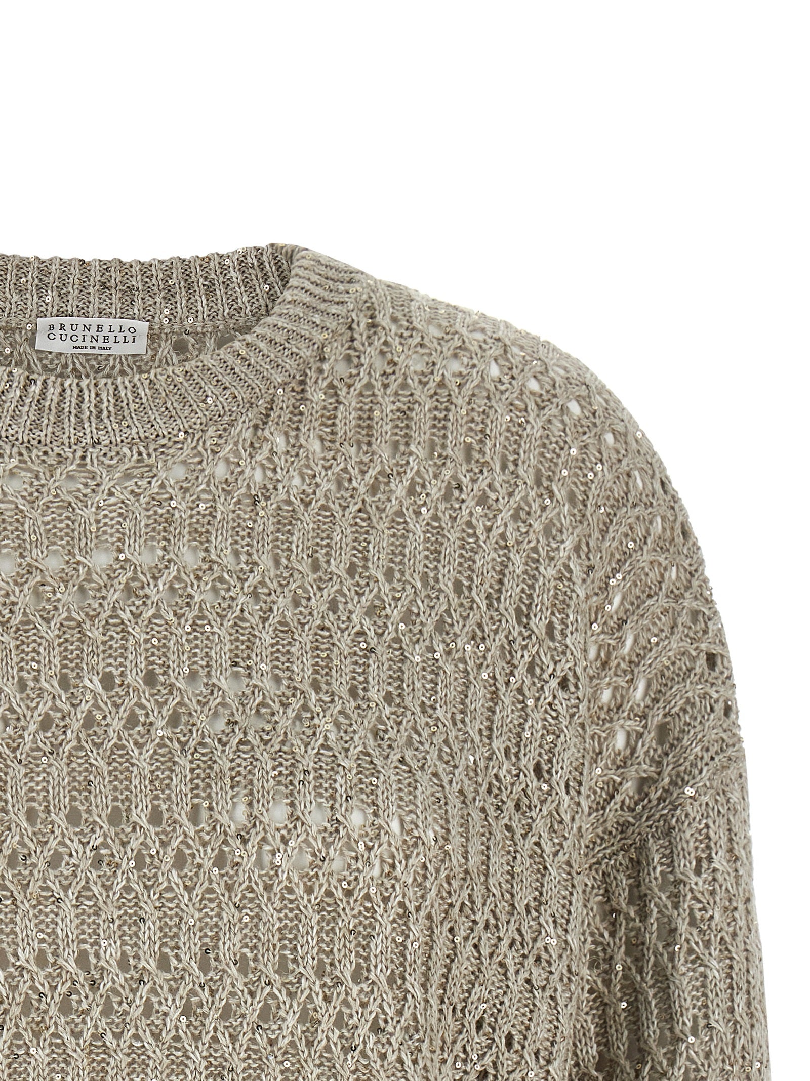 Brunello Cucinelli 'Dazzling Braids' Sweater