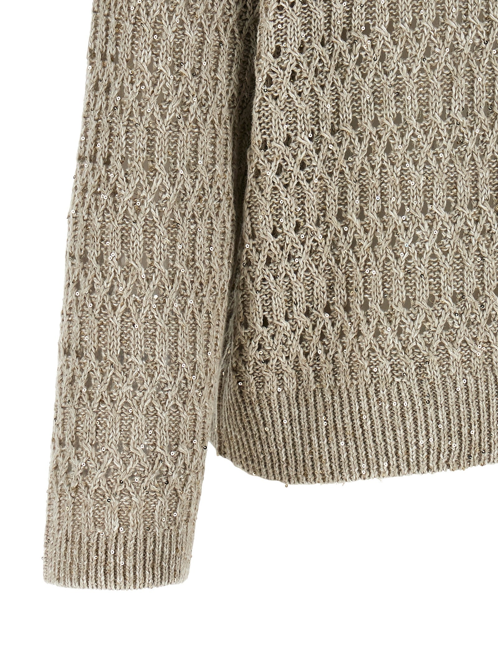 Brunello Cucinelli 'Dazzling Braids' Sweater