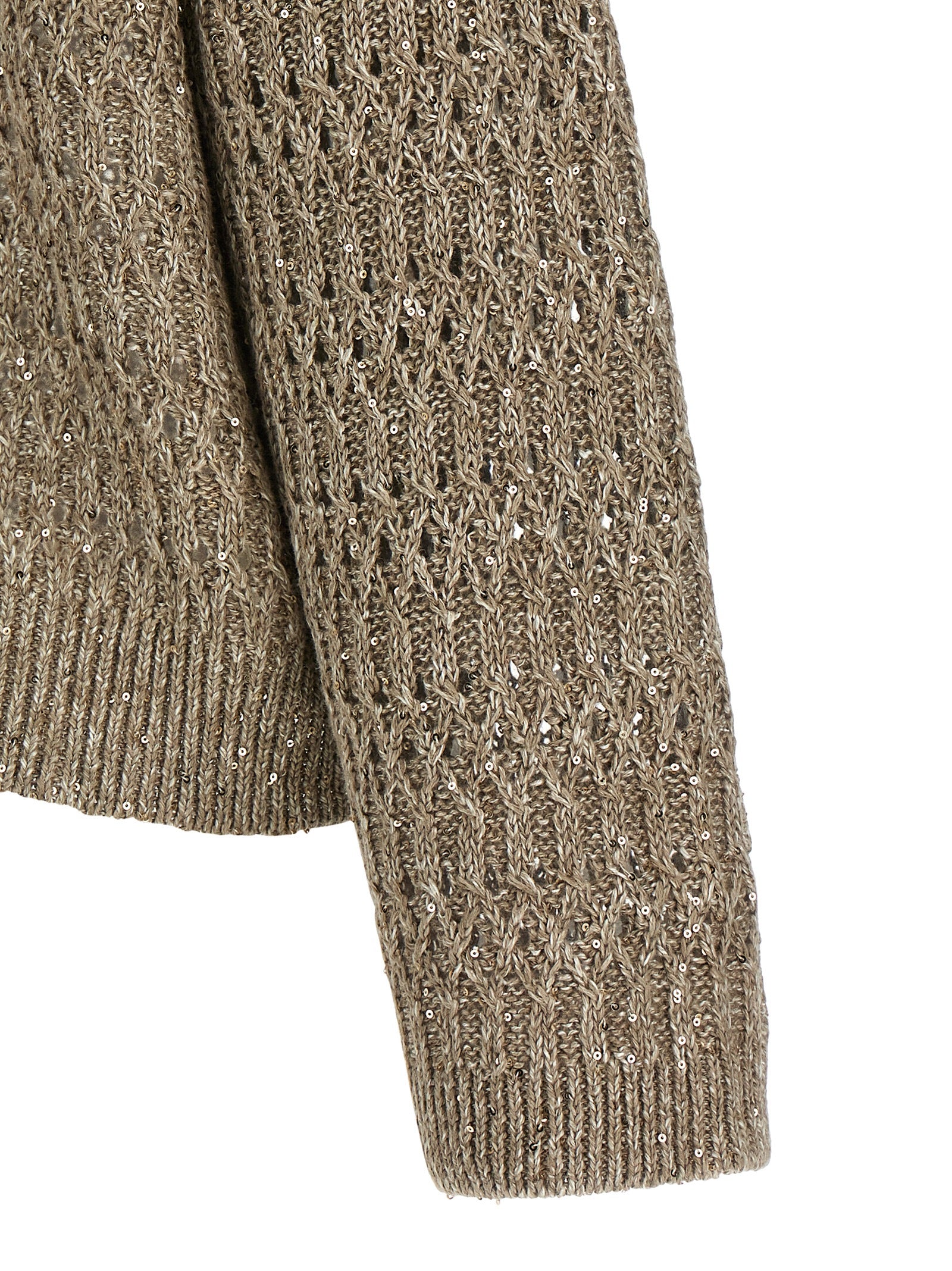 Brunello Cucinelli Micro Sequin Sweater