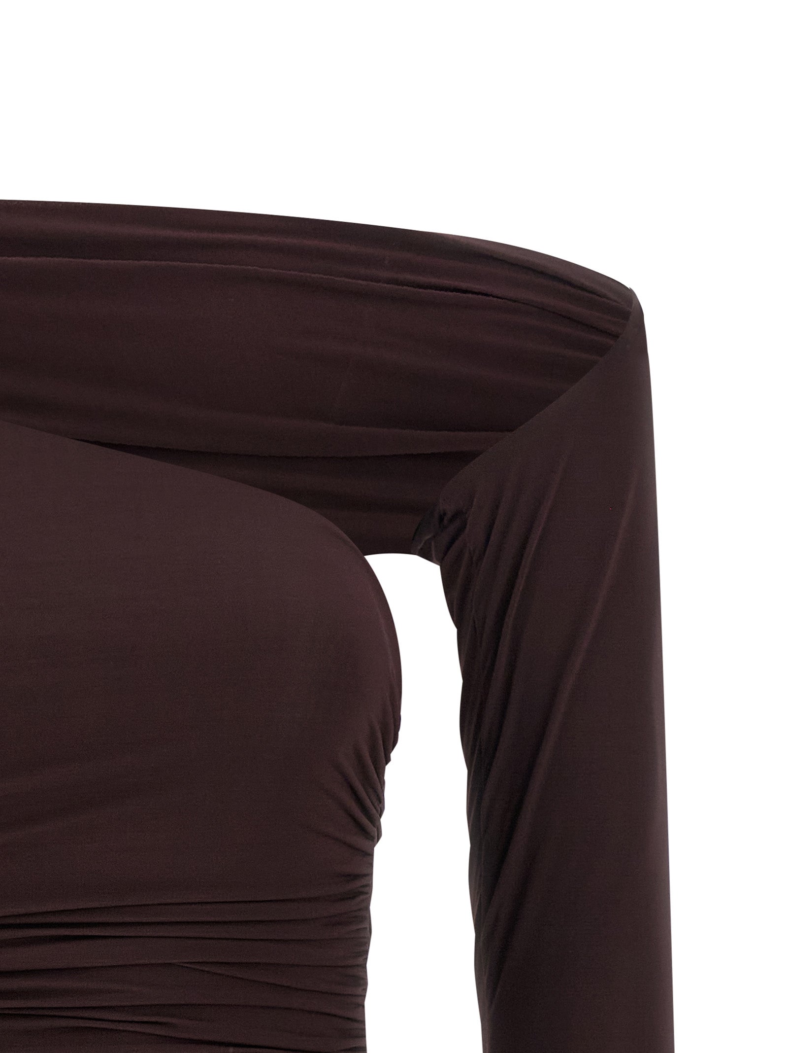 Elisabetta Franchi Asymmetrical Neckline Top