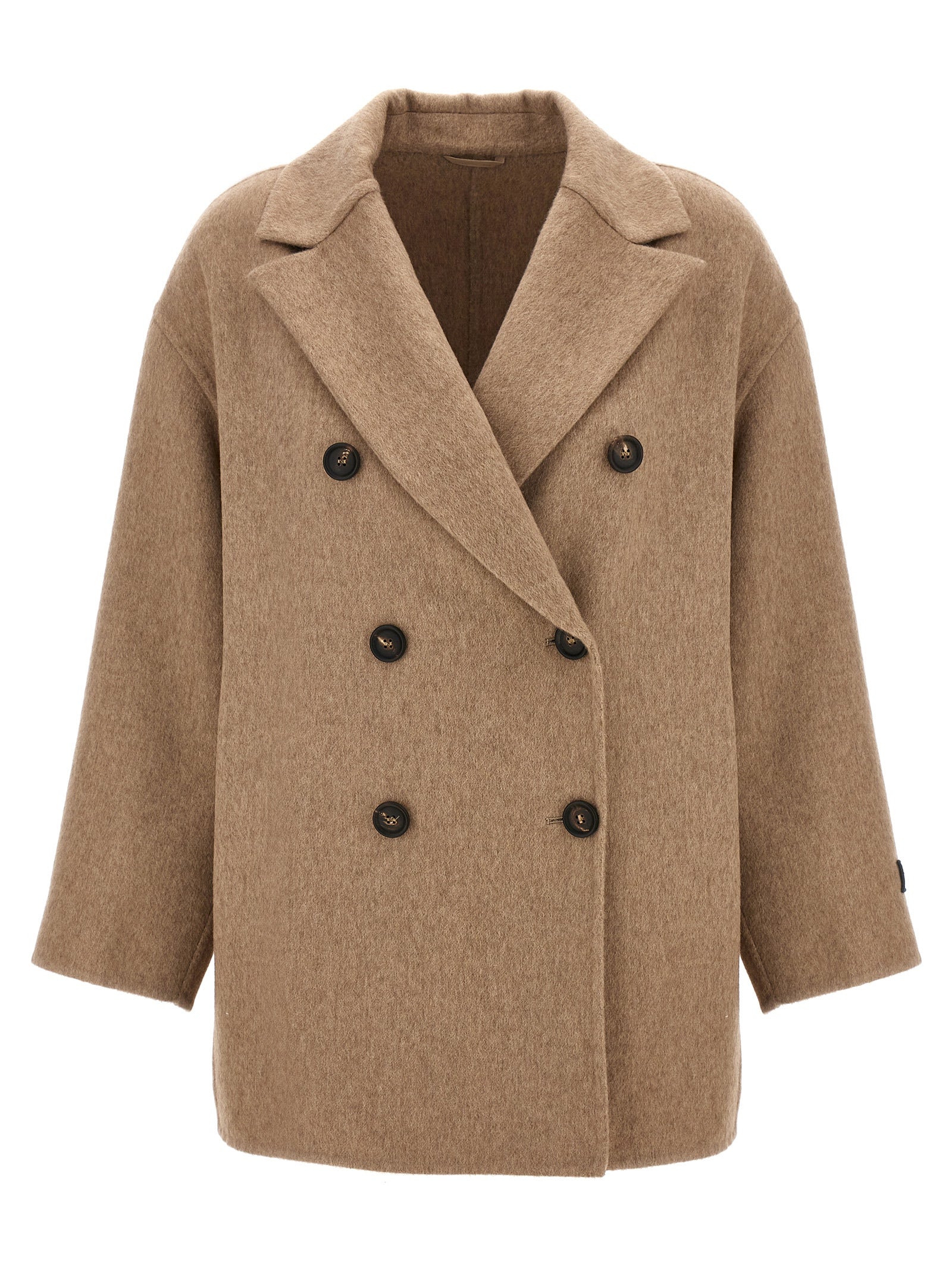 Brunello Cucinelli 'Monile' Double-Breasted Coat