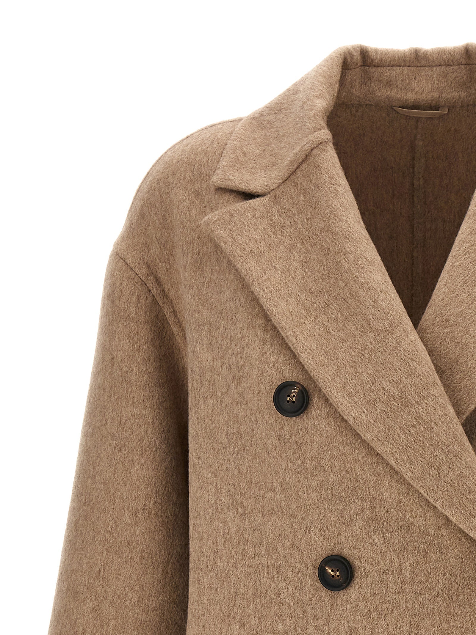 Brunello Cucinelli 'Monile' Double-Breasted Coat