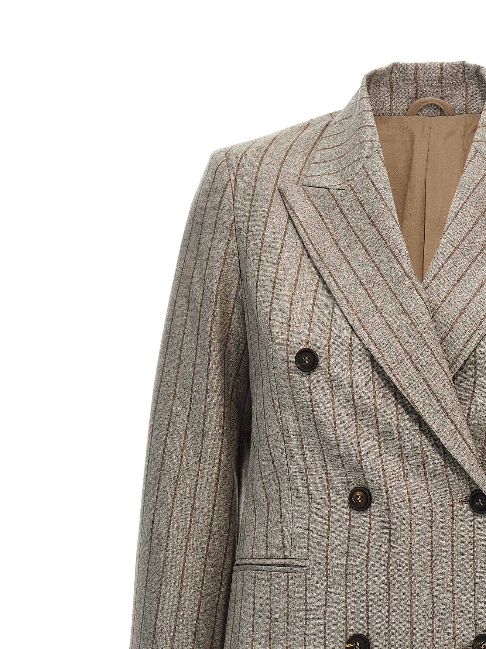 Brunello Cucinelli 'Monile' Double-Breasted Jacket