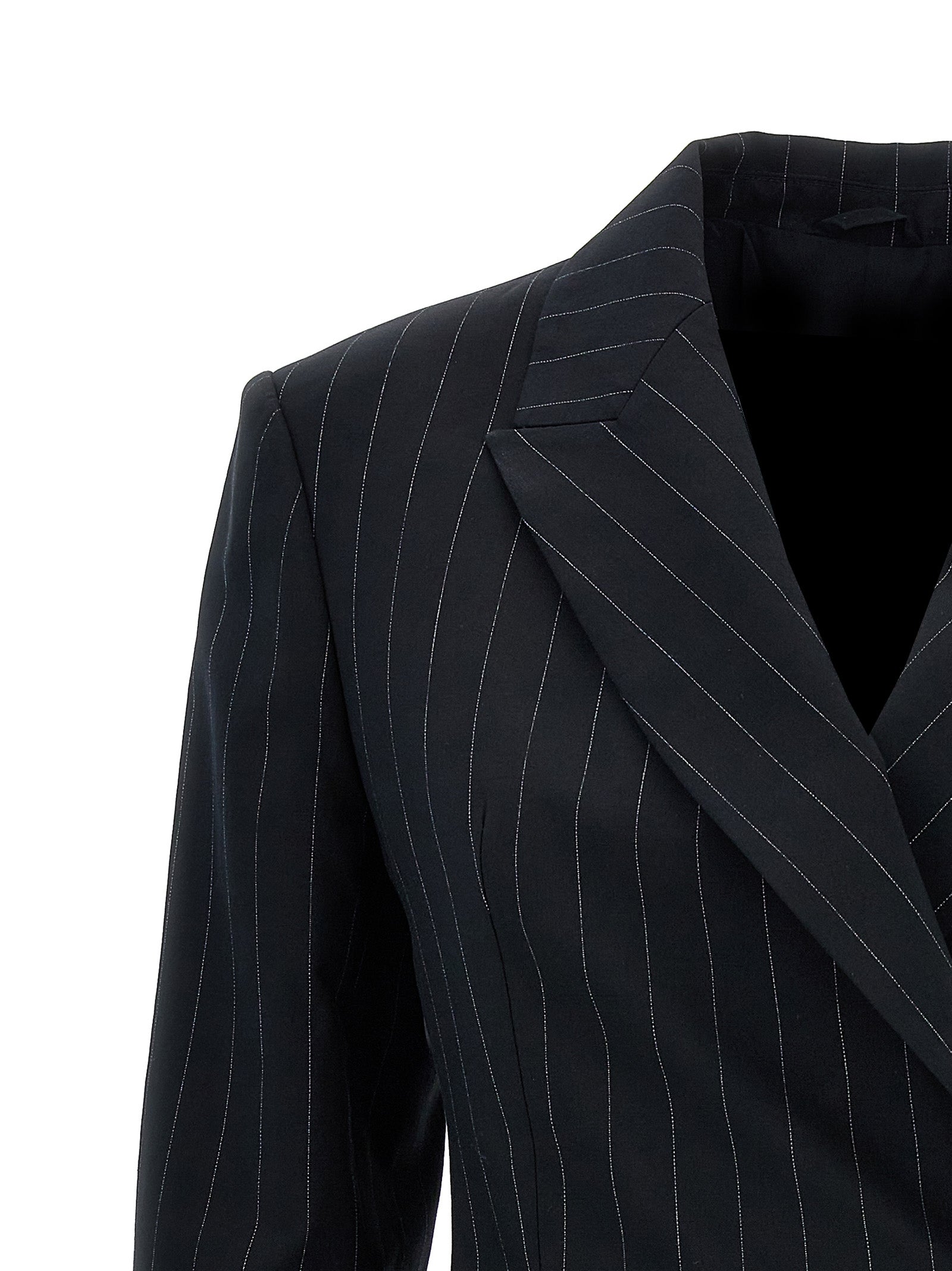 Brunello Cucinelli Pinstriped Double-Breasted Blazer