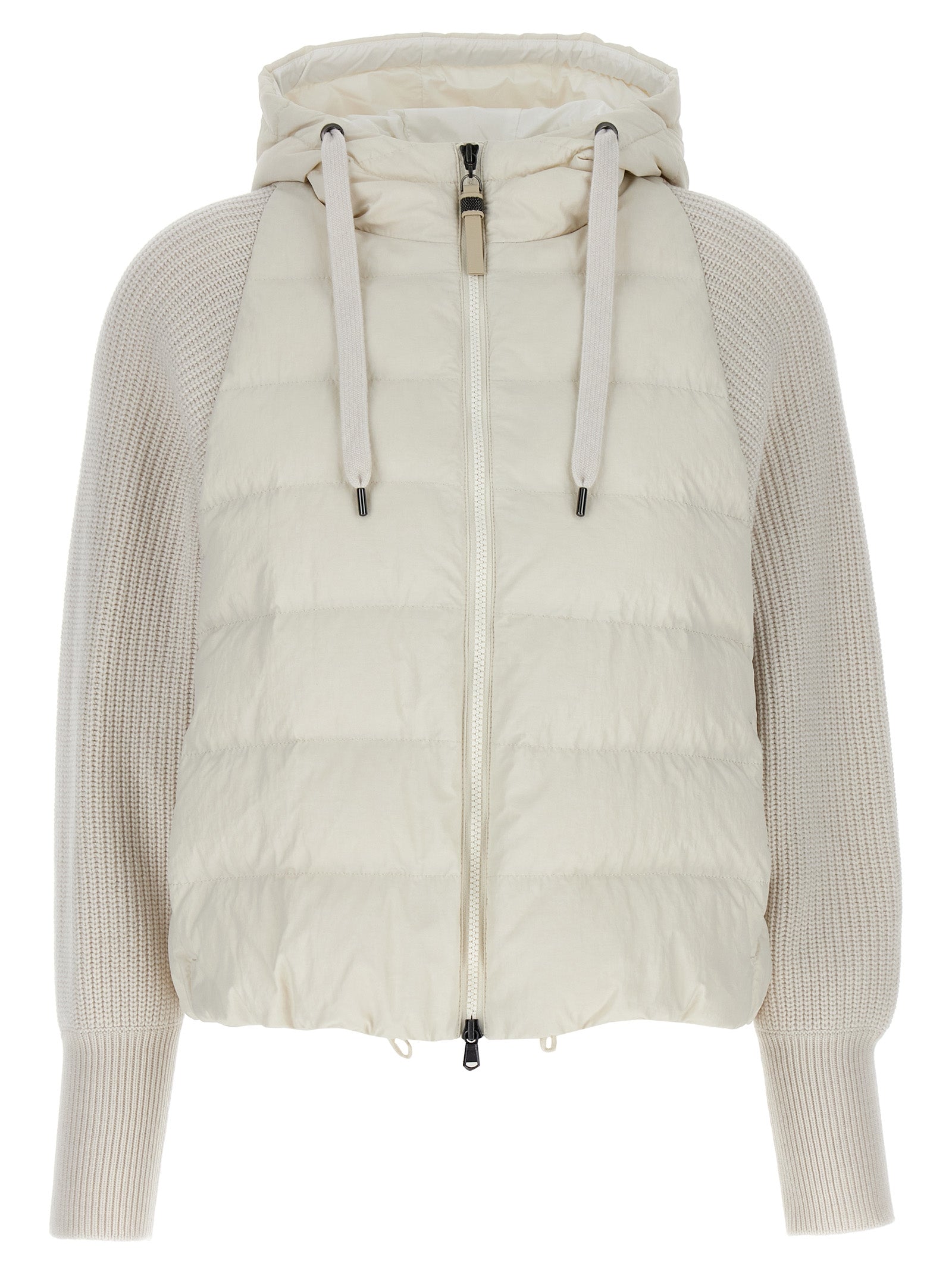 Brunello Cucinelli Two-Material Puffer Jacket