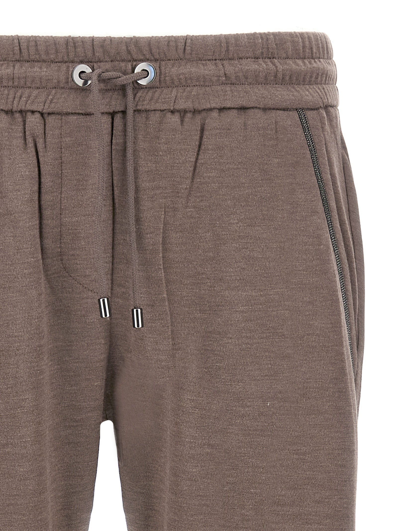 Brunello Cucinelli 'Shiny Pocket Detail' Joggers