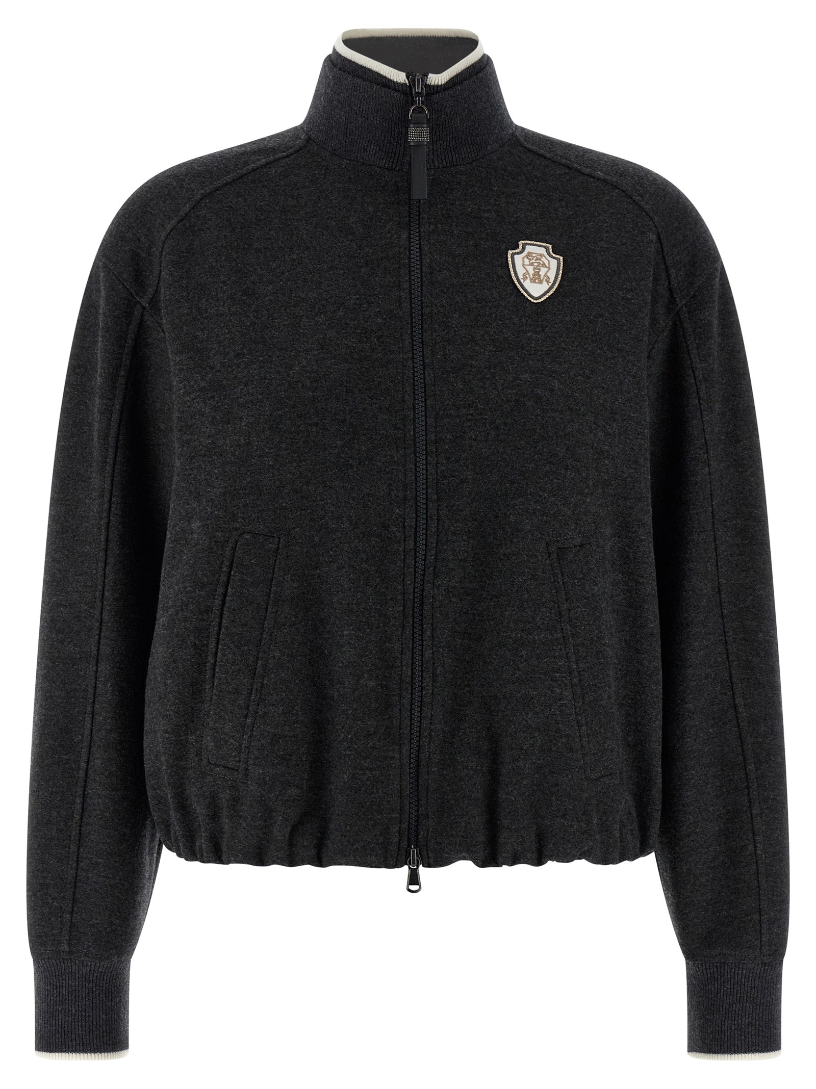 Brunello Cucinelli Heraldic Coat Of Arms Sweatshirt