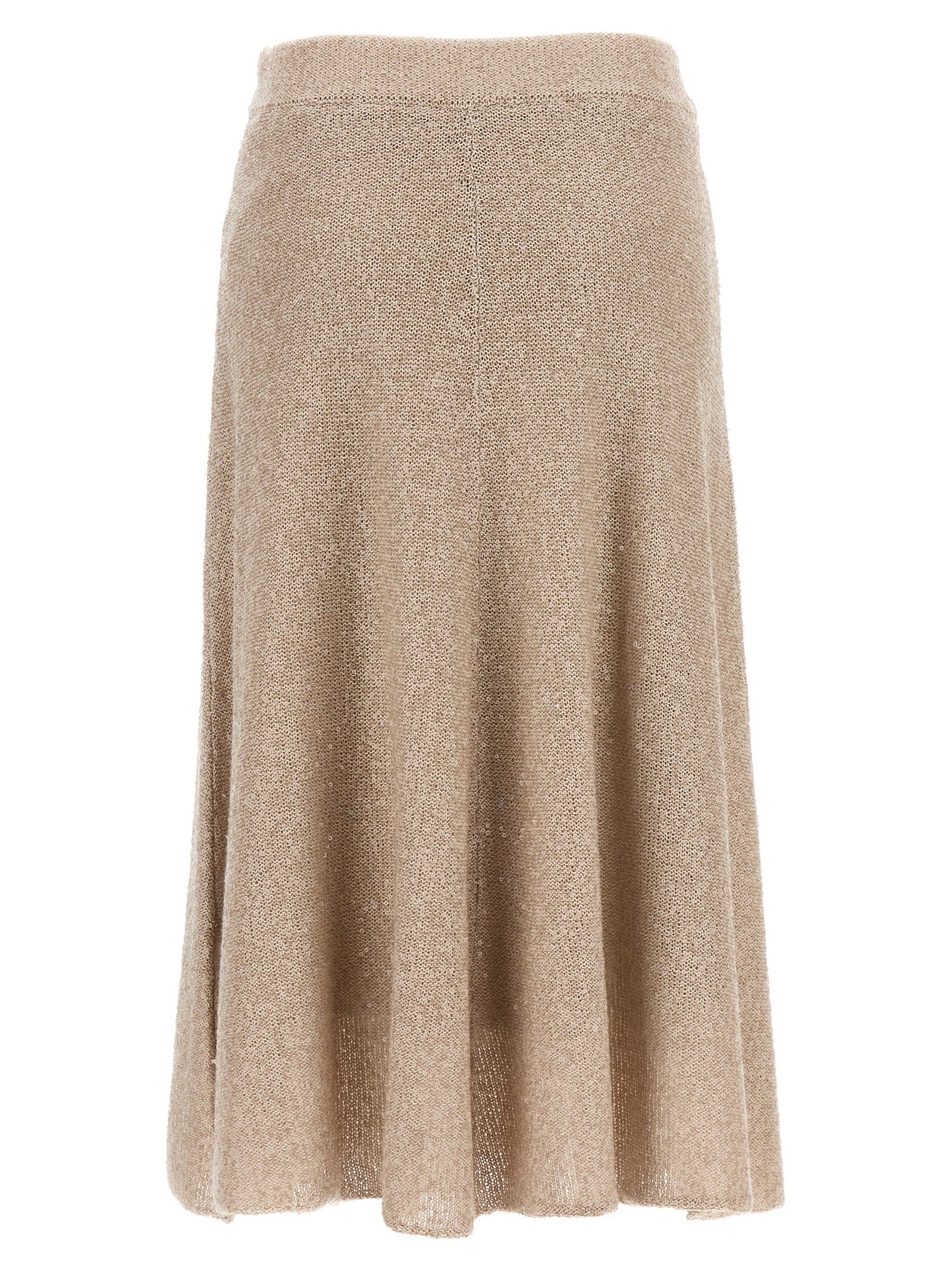 Brunello Cucinelli Sequin Knitted Skirt