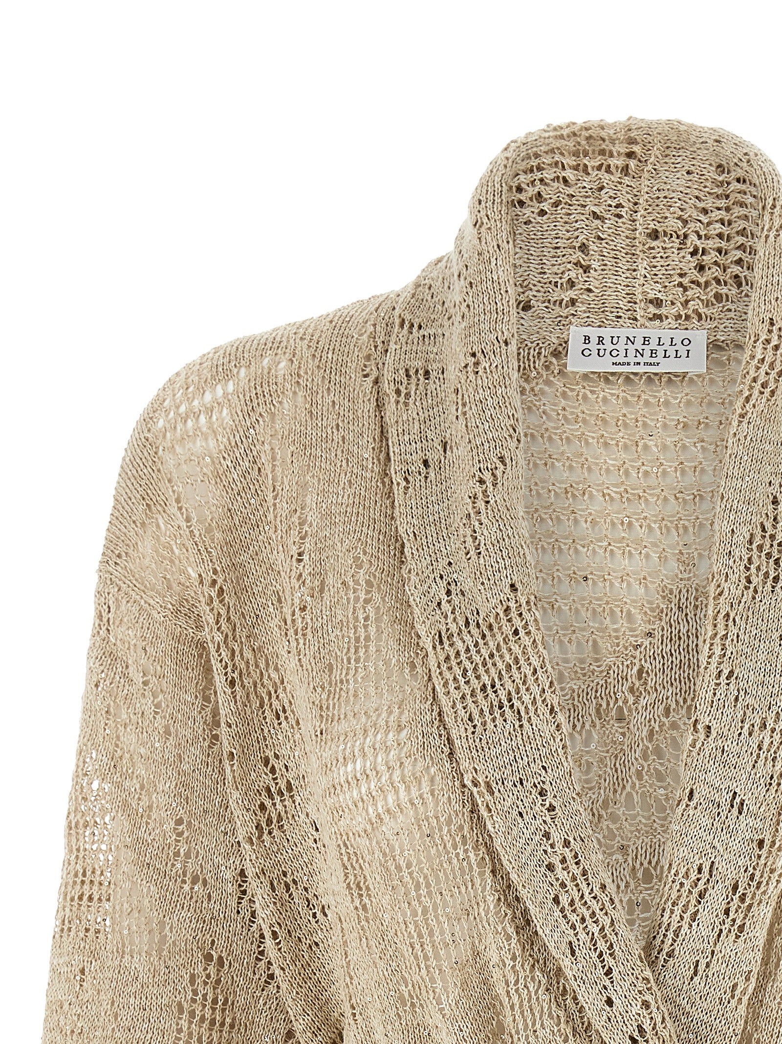 Brunello Cucinelli Crochet Cardigan