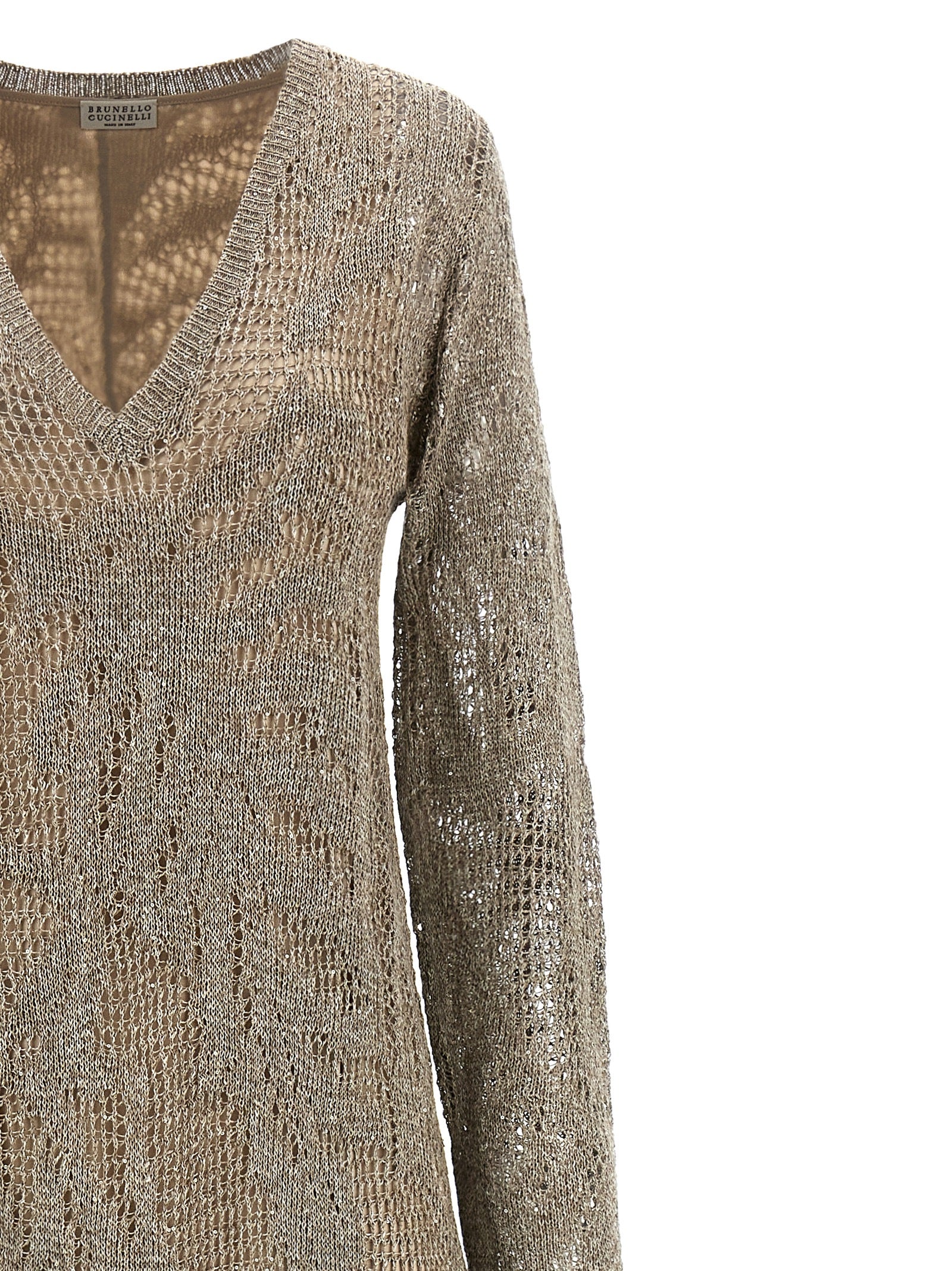Brunello Cucinelli Micro Sequin Dress
