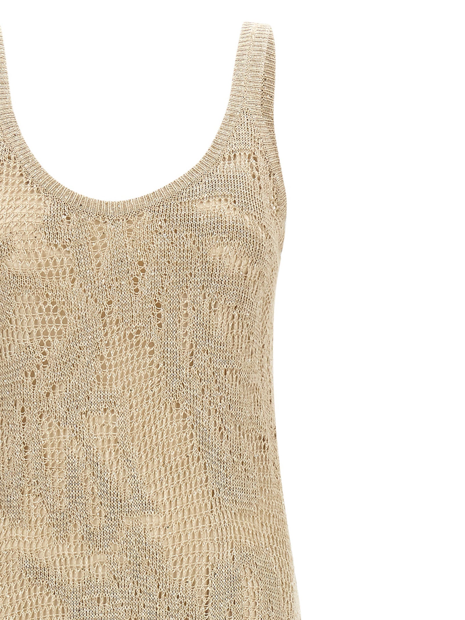 Brunello Cucinelli Crochet Dress
